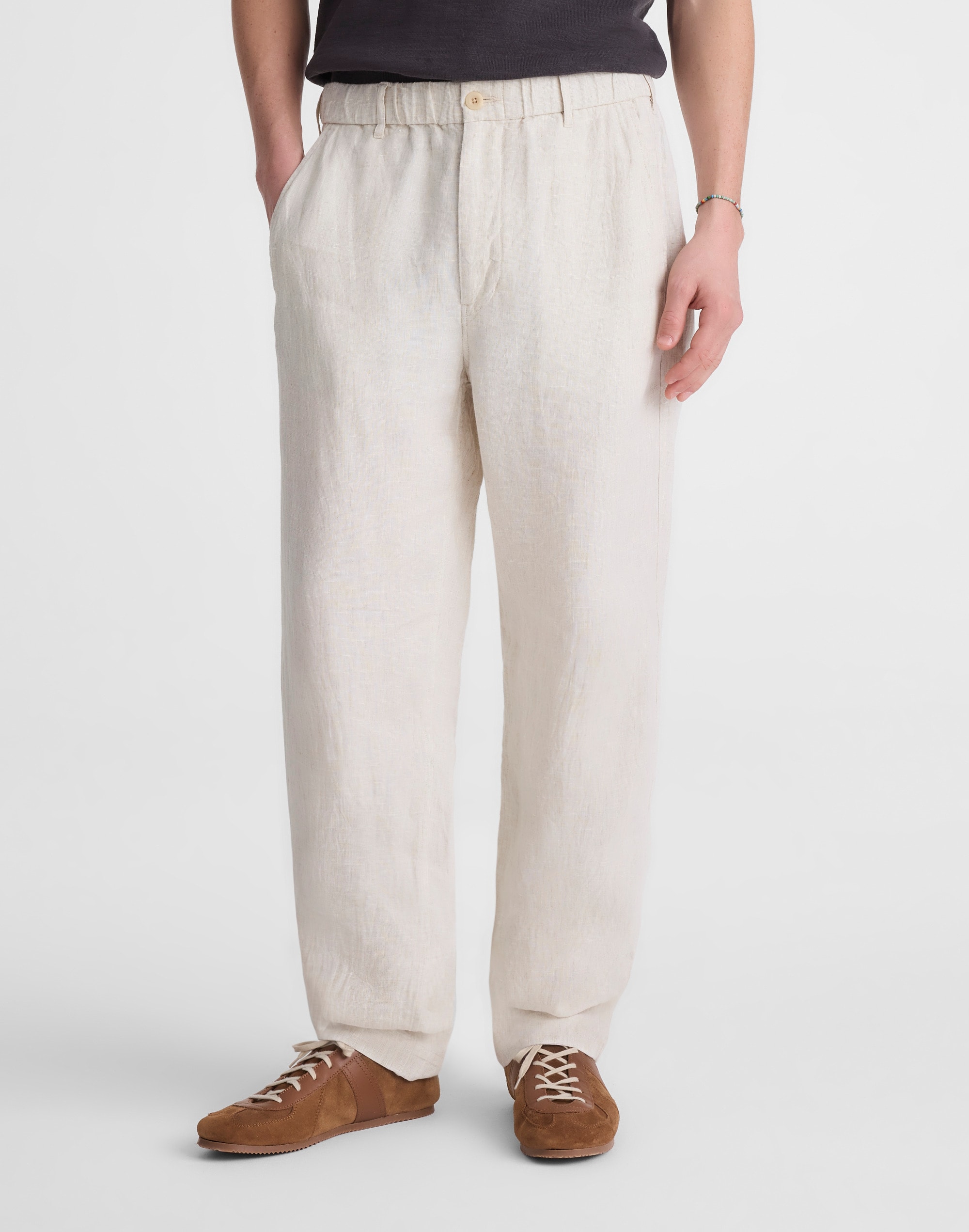 Pull-On Pant in Linen