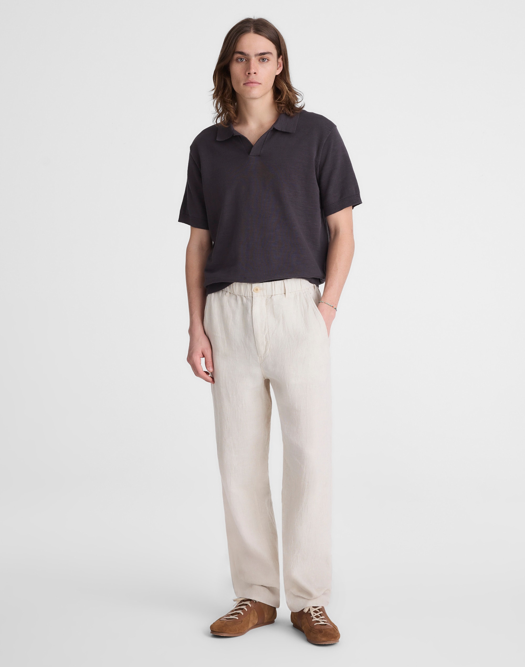 Pull-On Pant in Linen from Madewell - $138