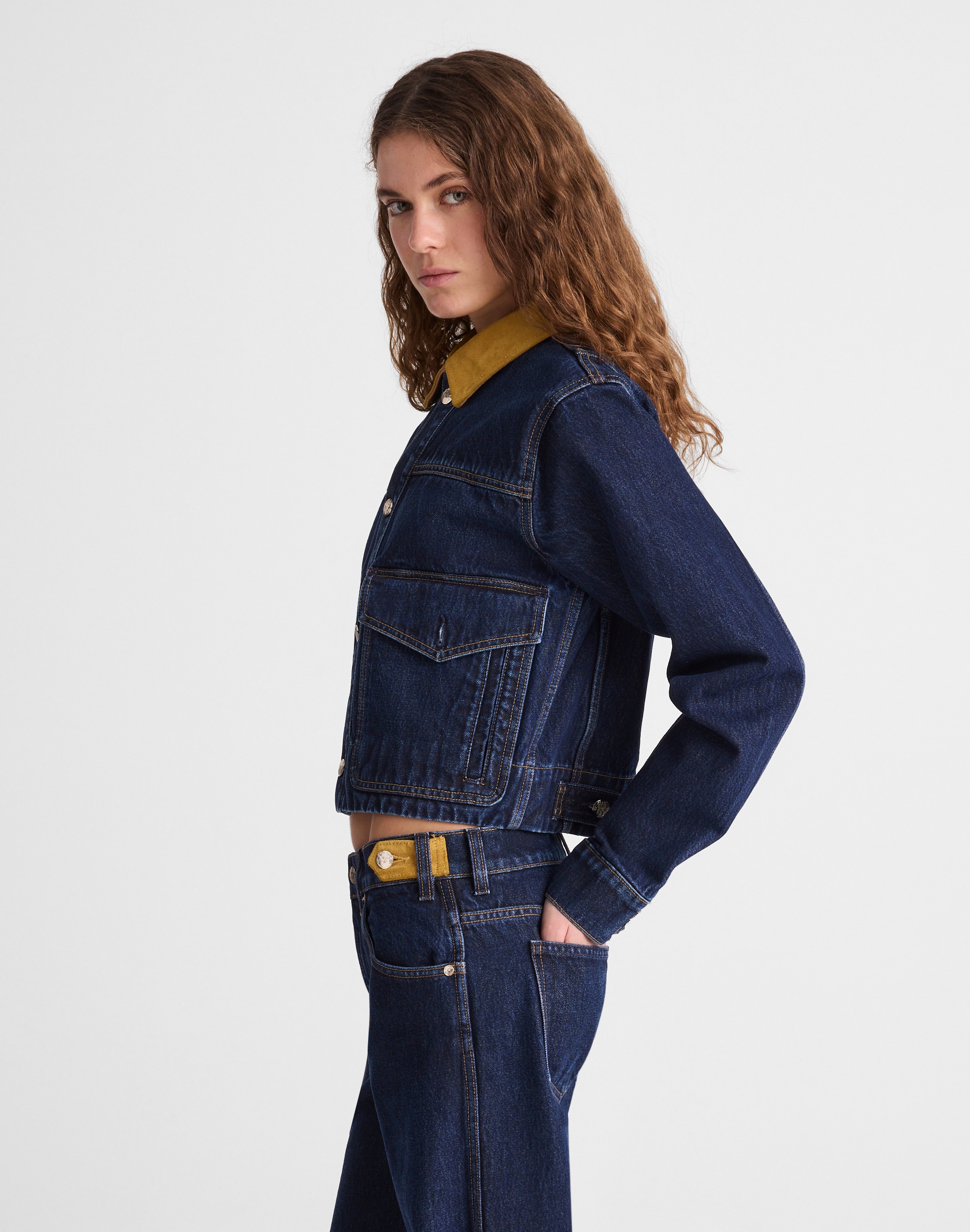 Madewell x Benjamin Talley Smith The Allerton Denim Jacket in Wells Wash