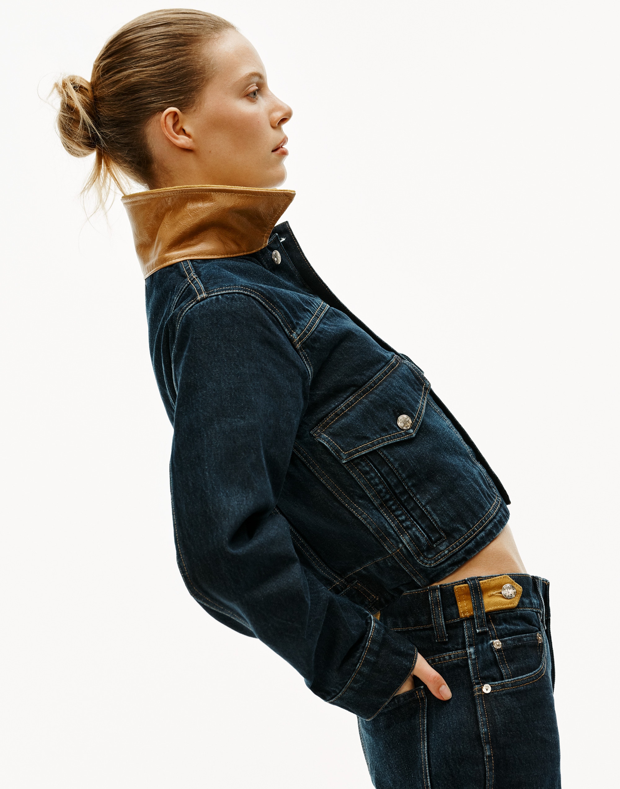Madewell x Benjamin Talley Smith The Allerton Denim Jacket in Wells Wash