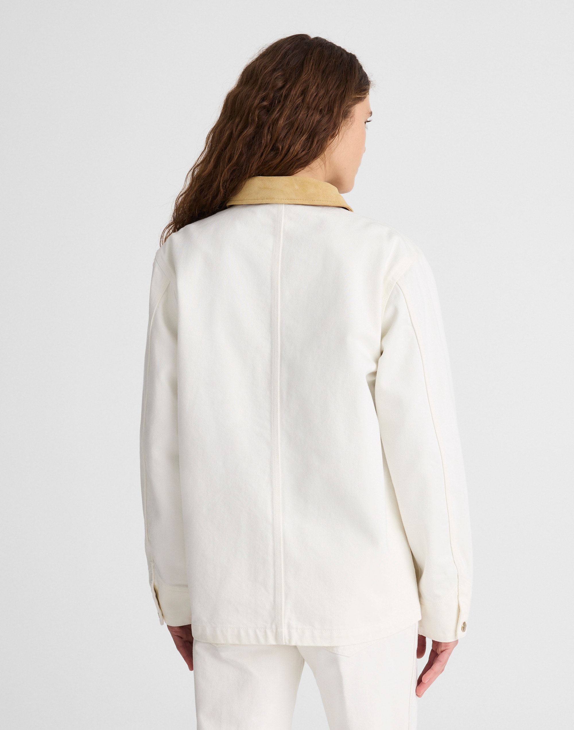 Madewell x Benjamin Talley Smith The Fairview Barn Jacket in Chalk Wash