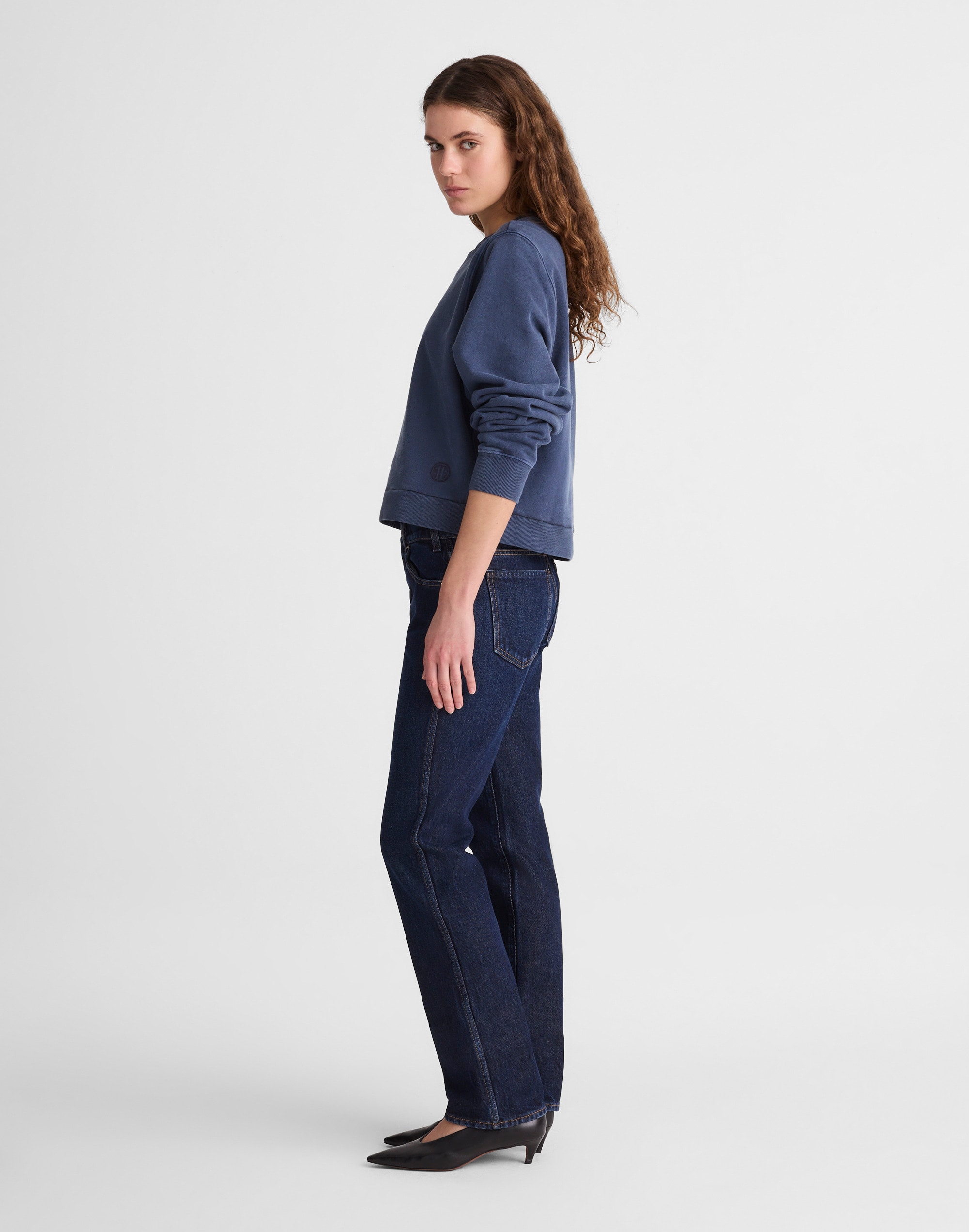 Madewell x Benjamin Talley Smith The Putney Mid-Rise Straight Jean