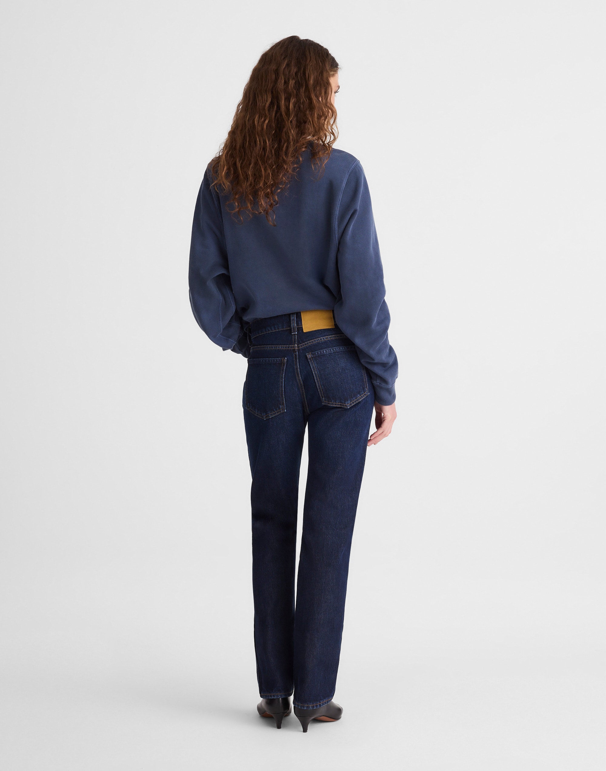 Madewell x Benjamin Talley Smith The Putney Mid-Rise Straight Jean