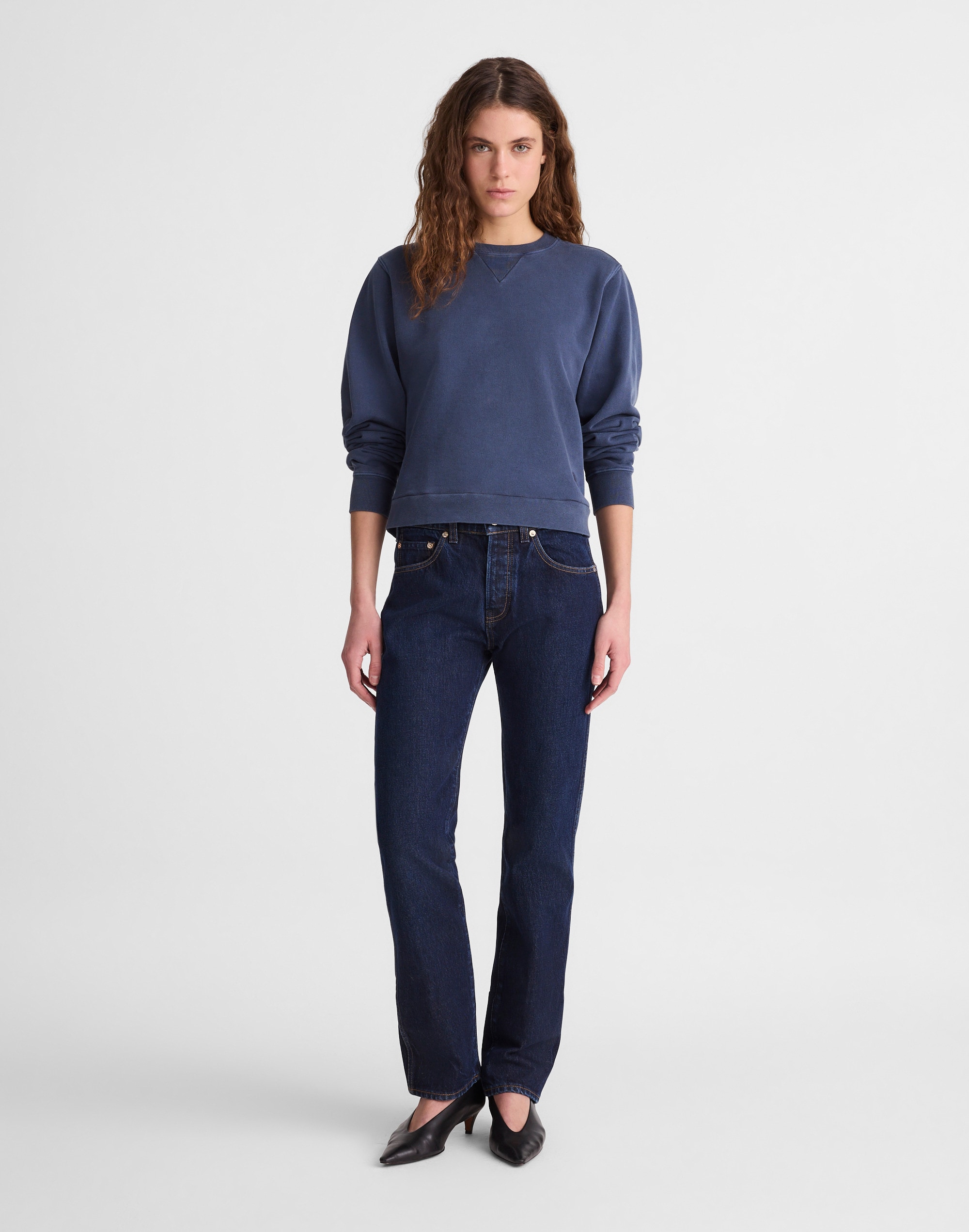 Madewell x Benjamin Talley Smith The Putney Mid-Rise Straight Jean