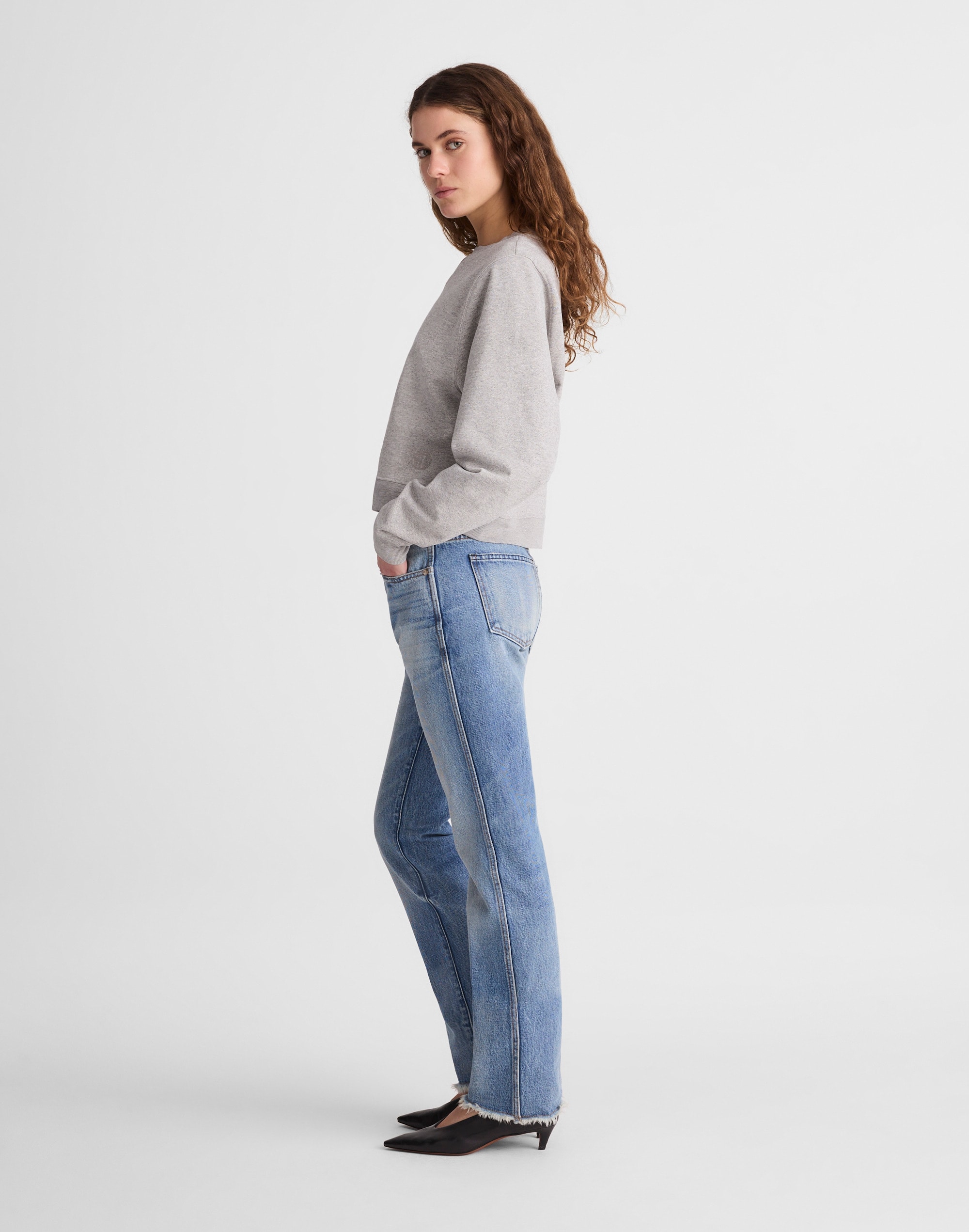 Madewell x Benjamin Talley Smith The Putney Mid-Rise Straight Jean