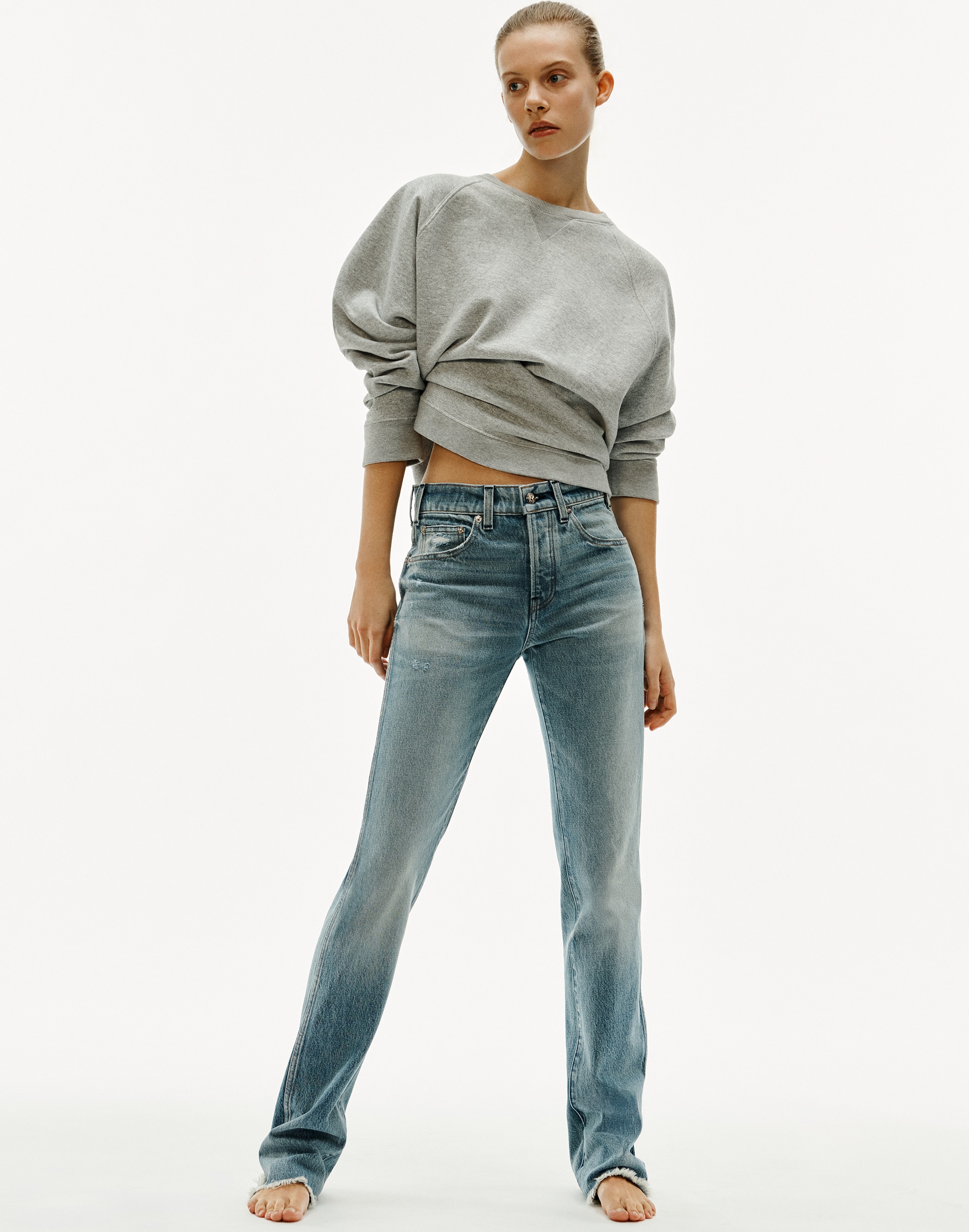 Madewell x Benjamin Talley Smith The Putney Mid-Rise Straight Jean