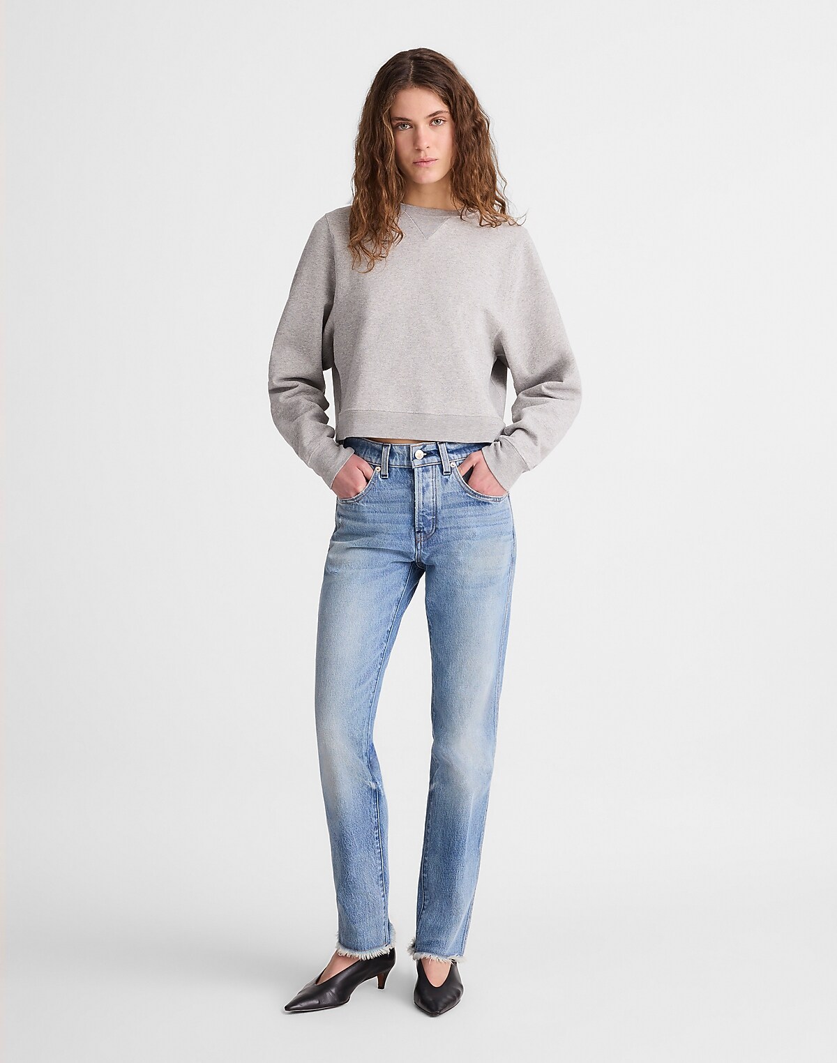 Madewell x Benjamin Talley Smith The Putney Mid-Rise Straight Jean