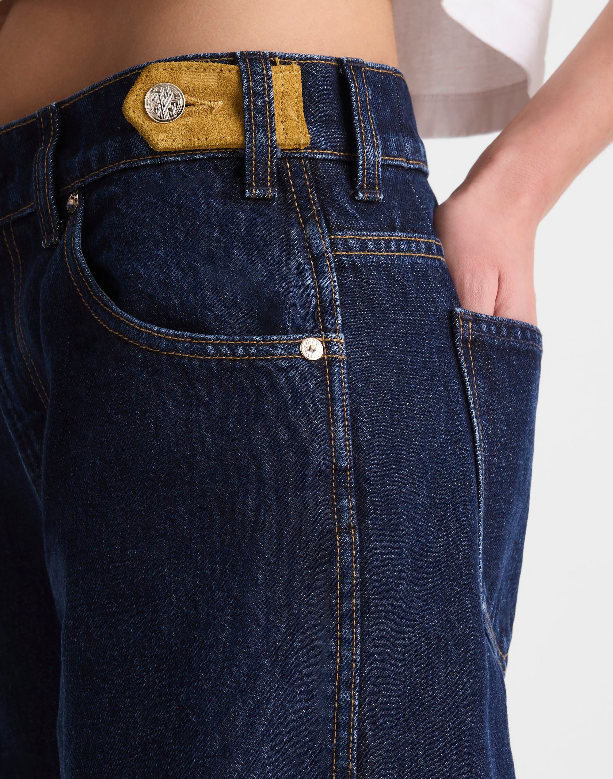 Madewell x Benjamin Talley Smith The Coolidge Low-Rise Wide-Leg Jean