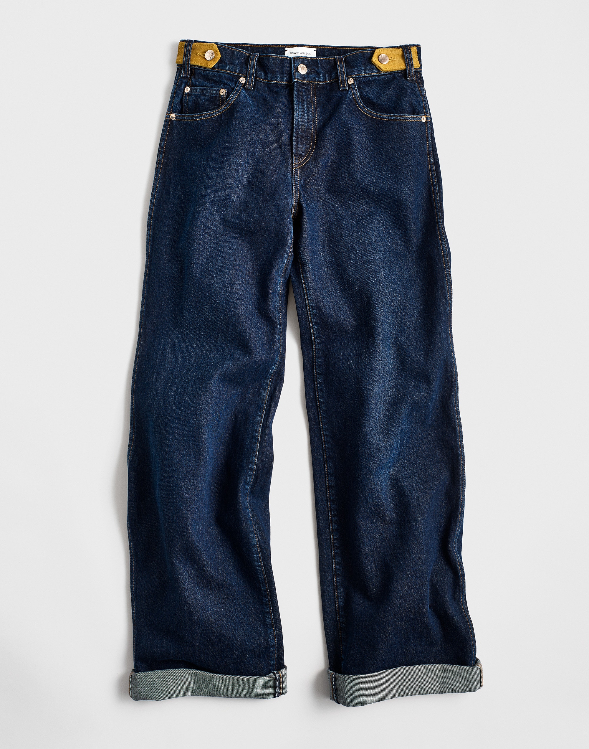 Madewell x Benjamin Talley Smith The Coolidge Low-Rise Wide-Leg Jean