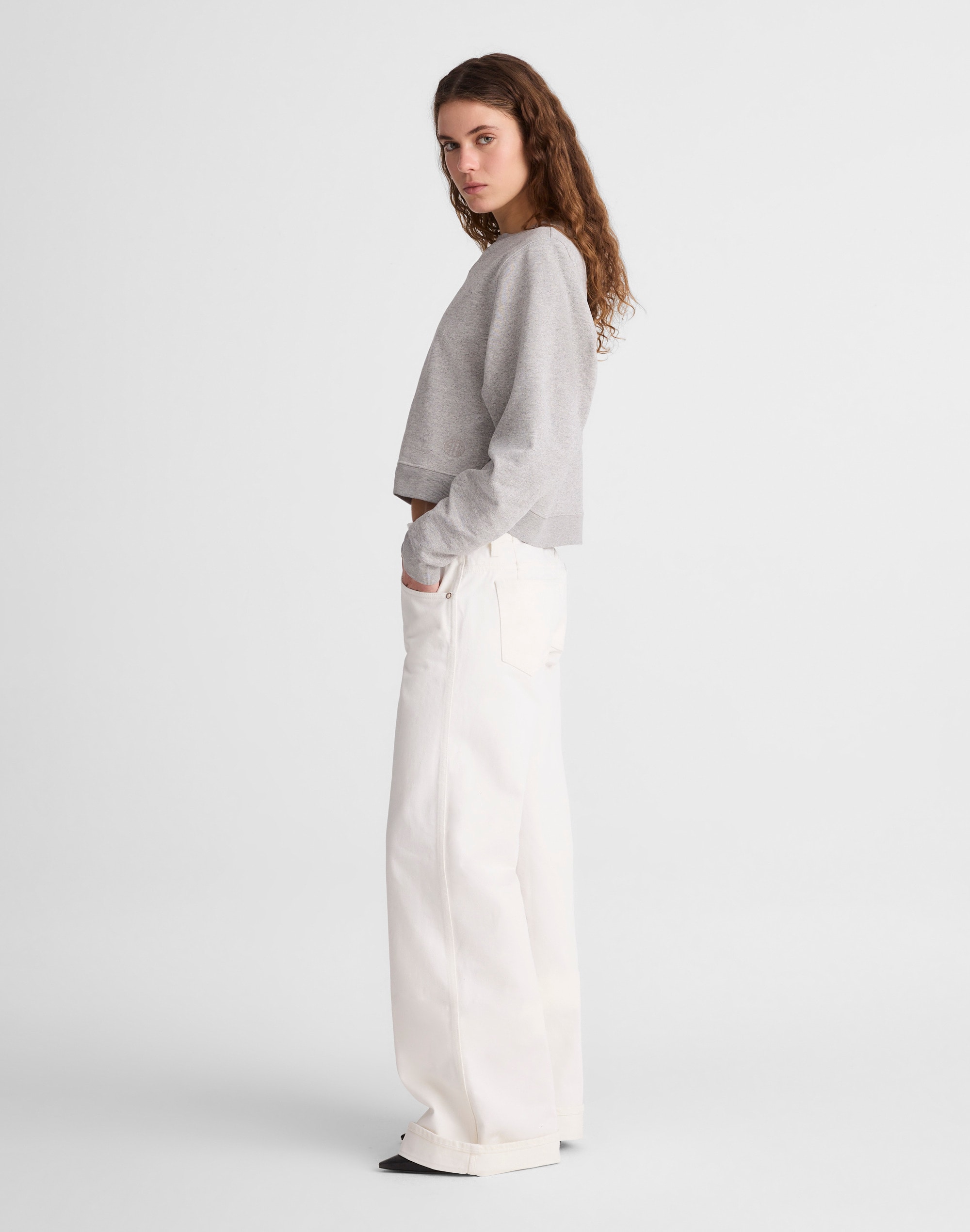 Madewell x Benjamin Talley Smith The Coolidge Low-Rise Wide-Leg Jean