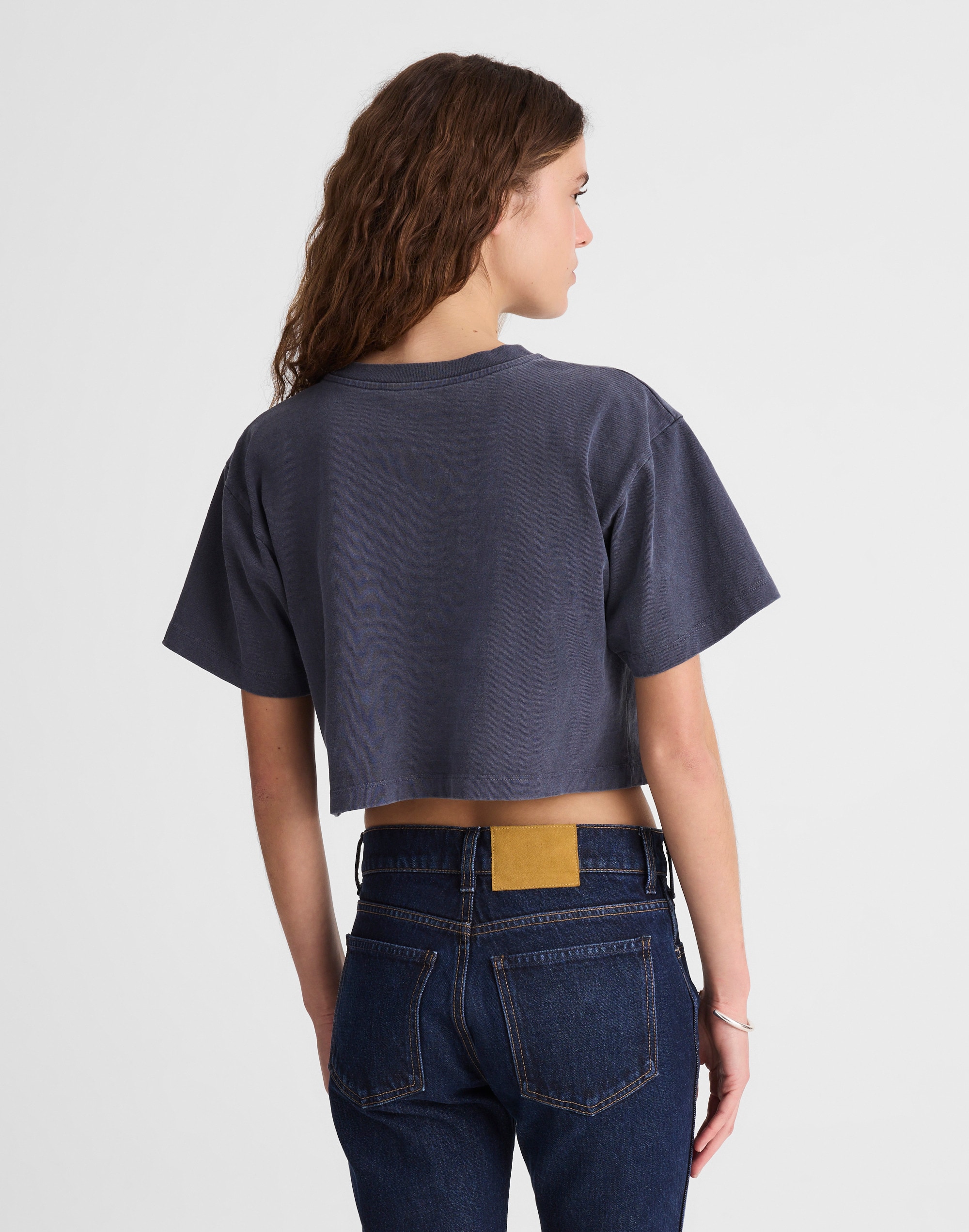 Madewell x Benjamin Talley Smith The Sullivan Boxy Crop Tee