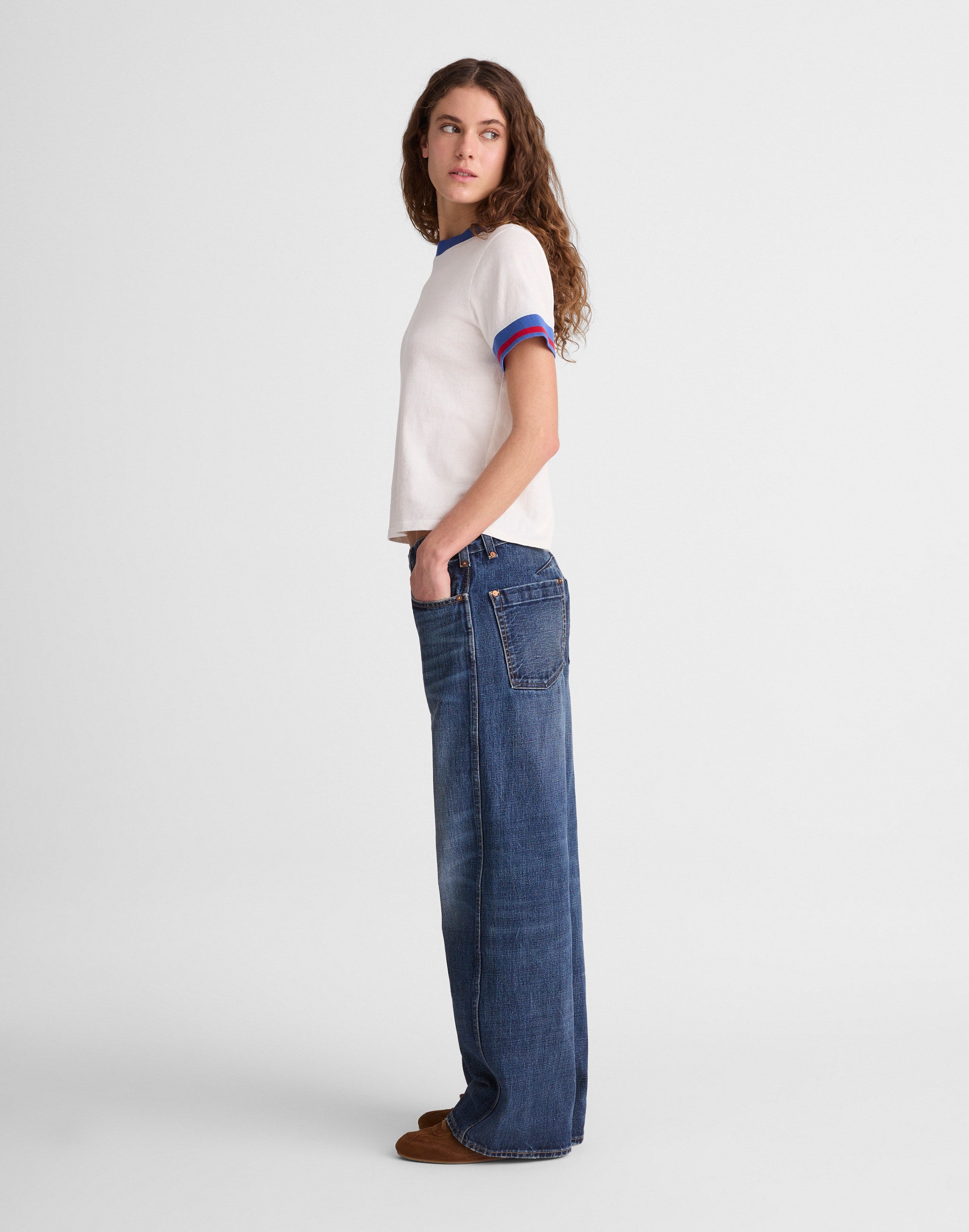 Madewell x Kaihara Denim Low-Slung Baggy Jeans
