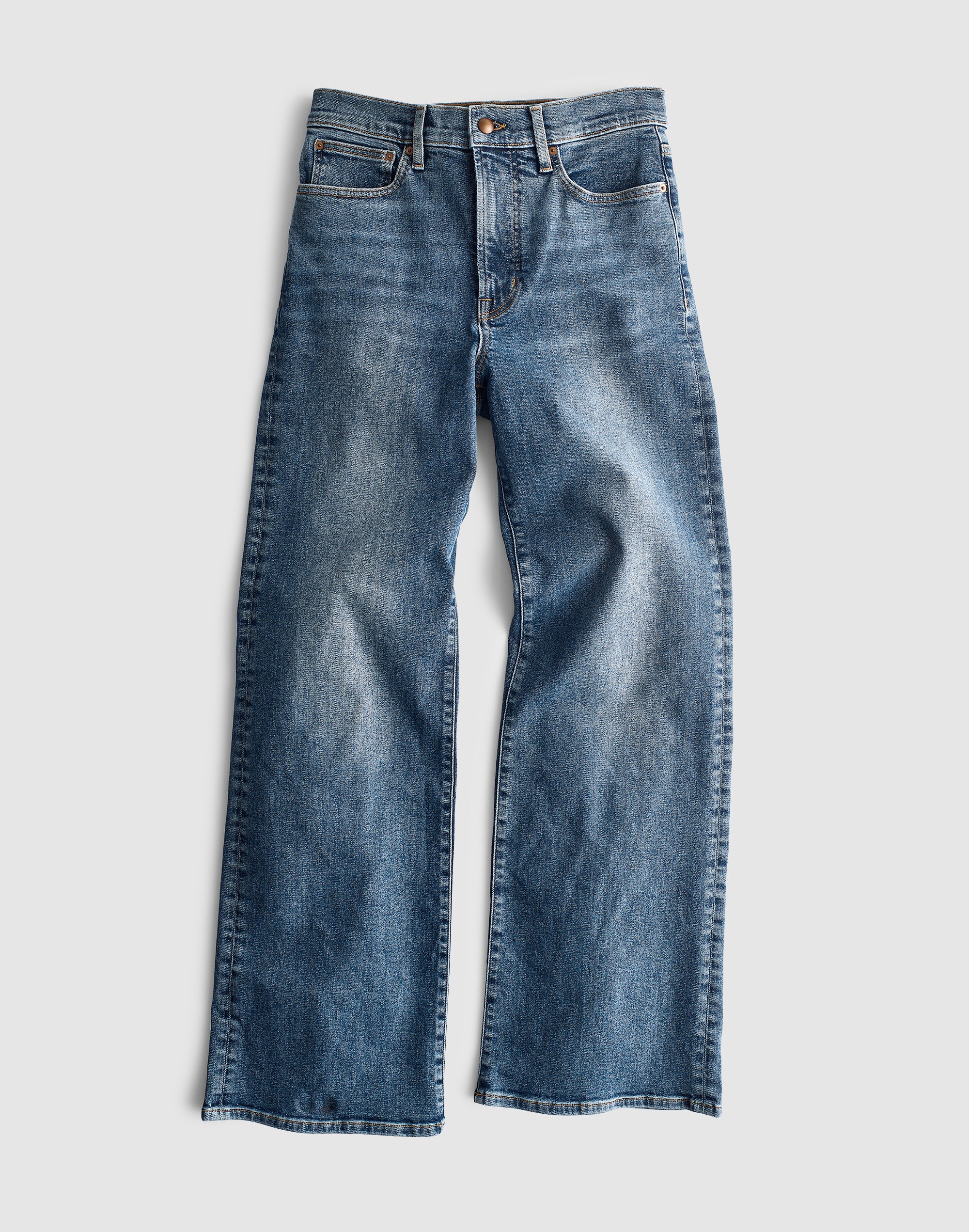 Circular Wide-Leg Jean