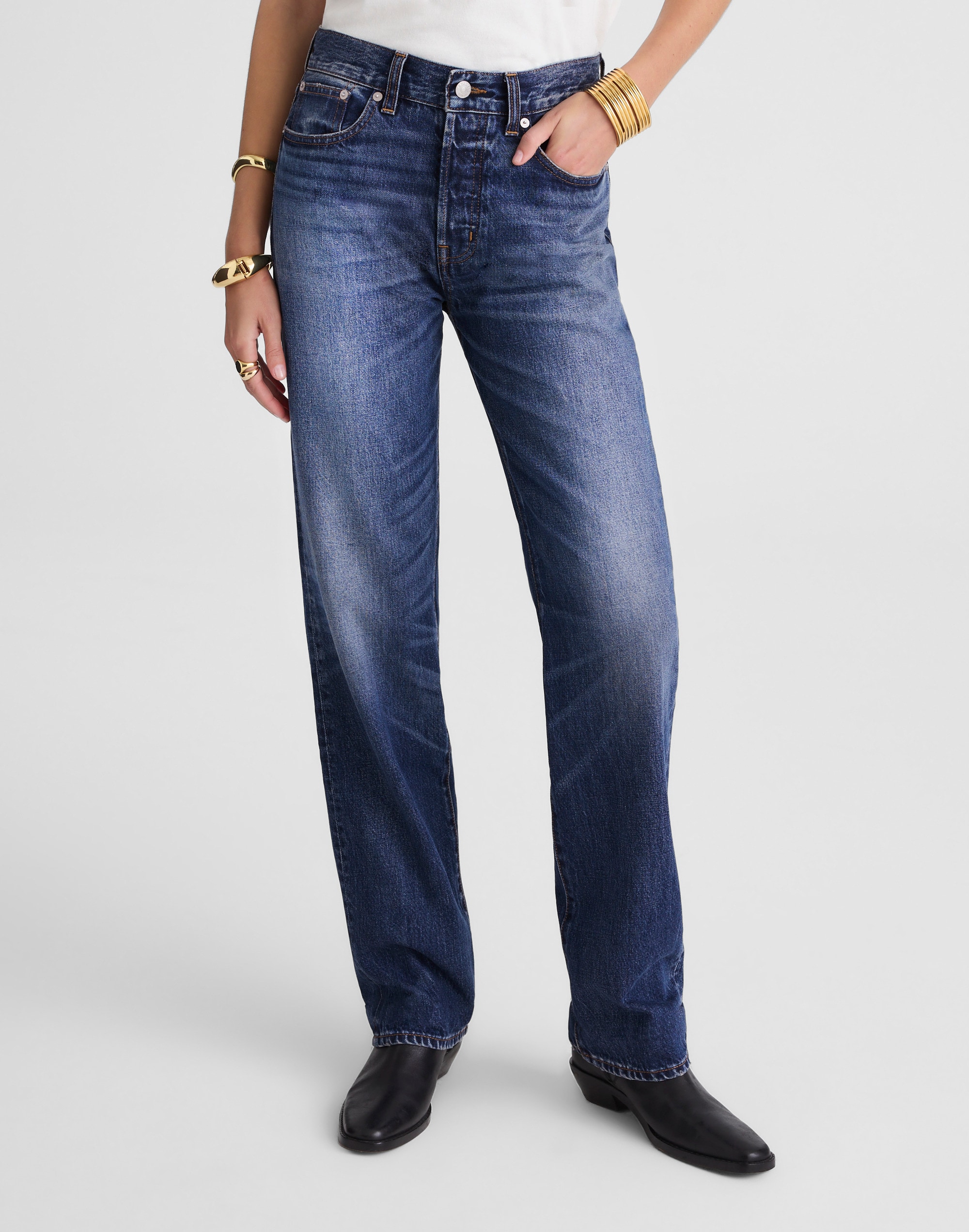 The Dakota Longline Straight Jean