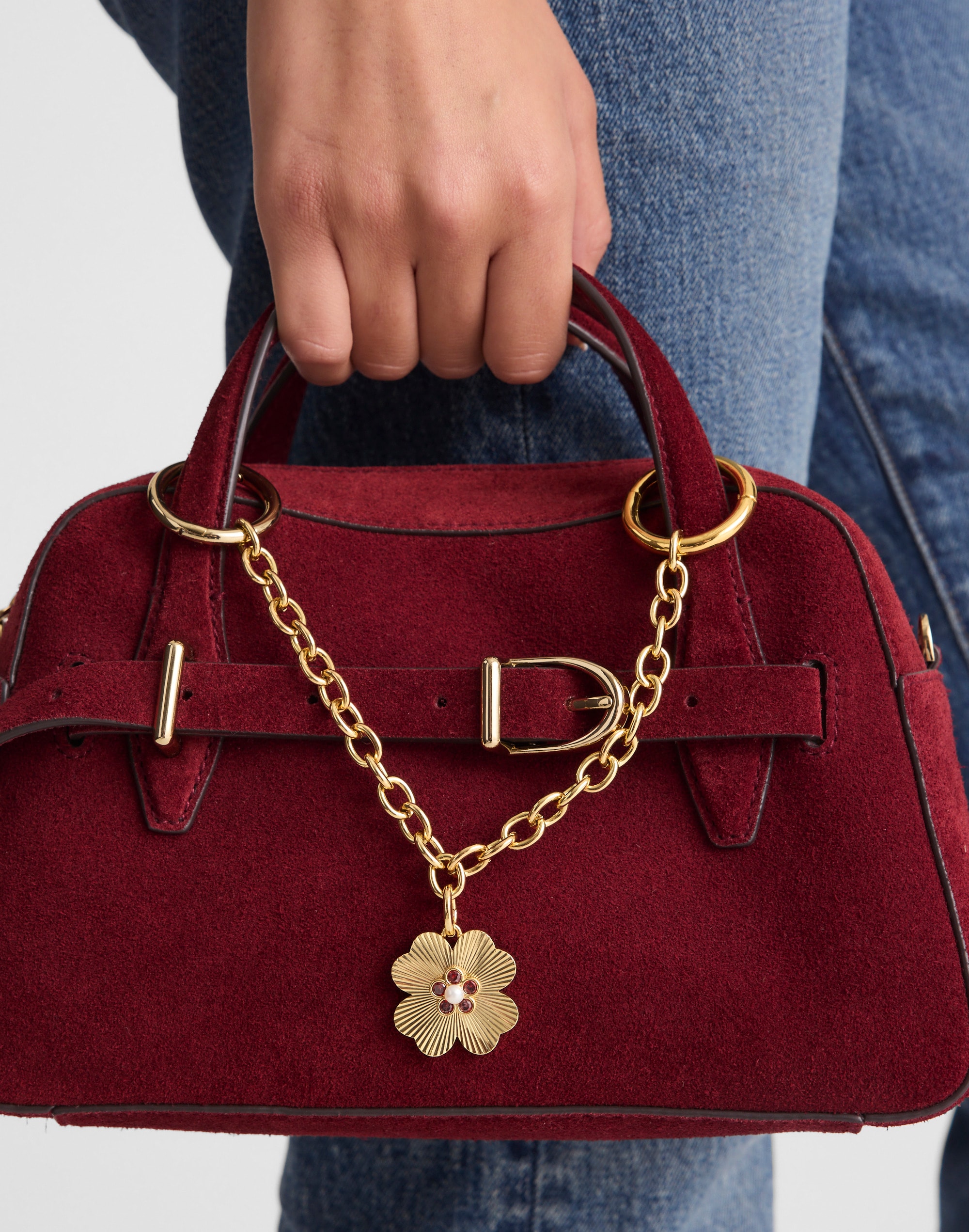 Clover Bag Charm