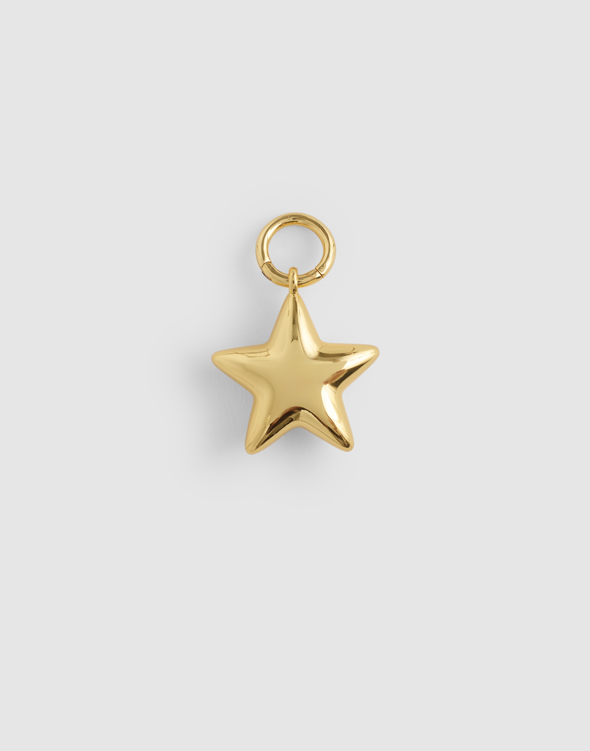 Madewell Star Bag Charm In Gold