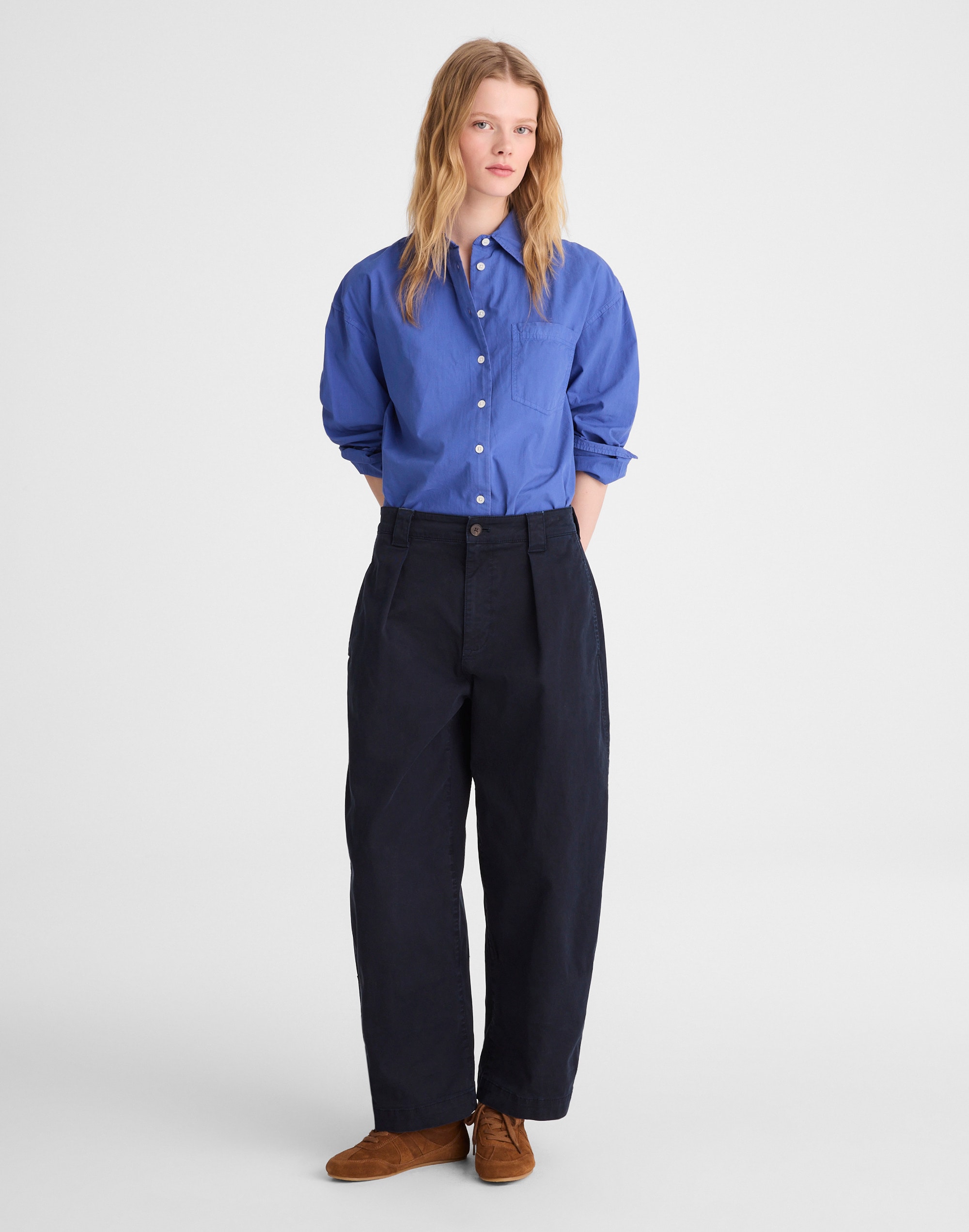 The Barrel-Leg Chino Pant