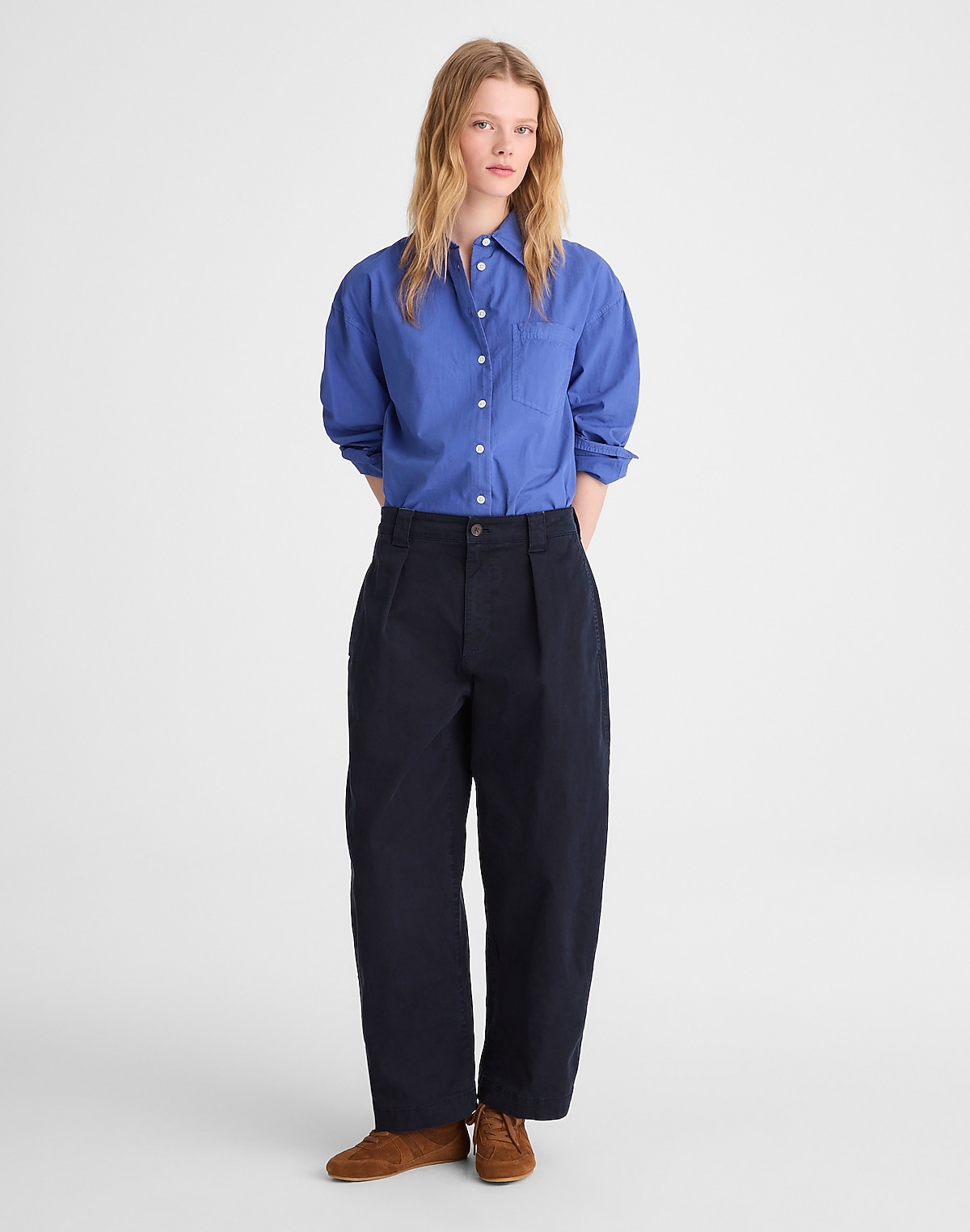 The Barrel-Leg Chino Pant