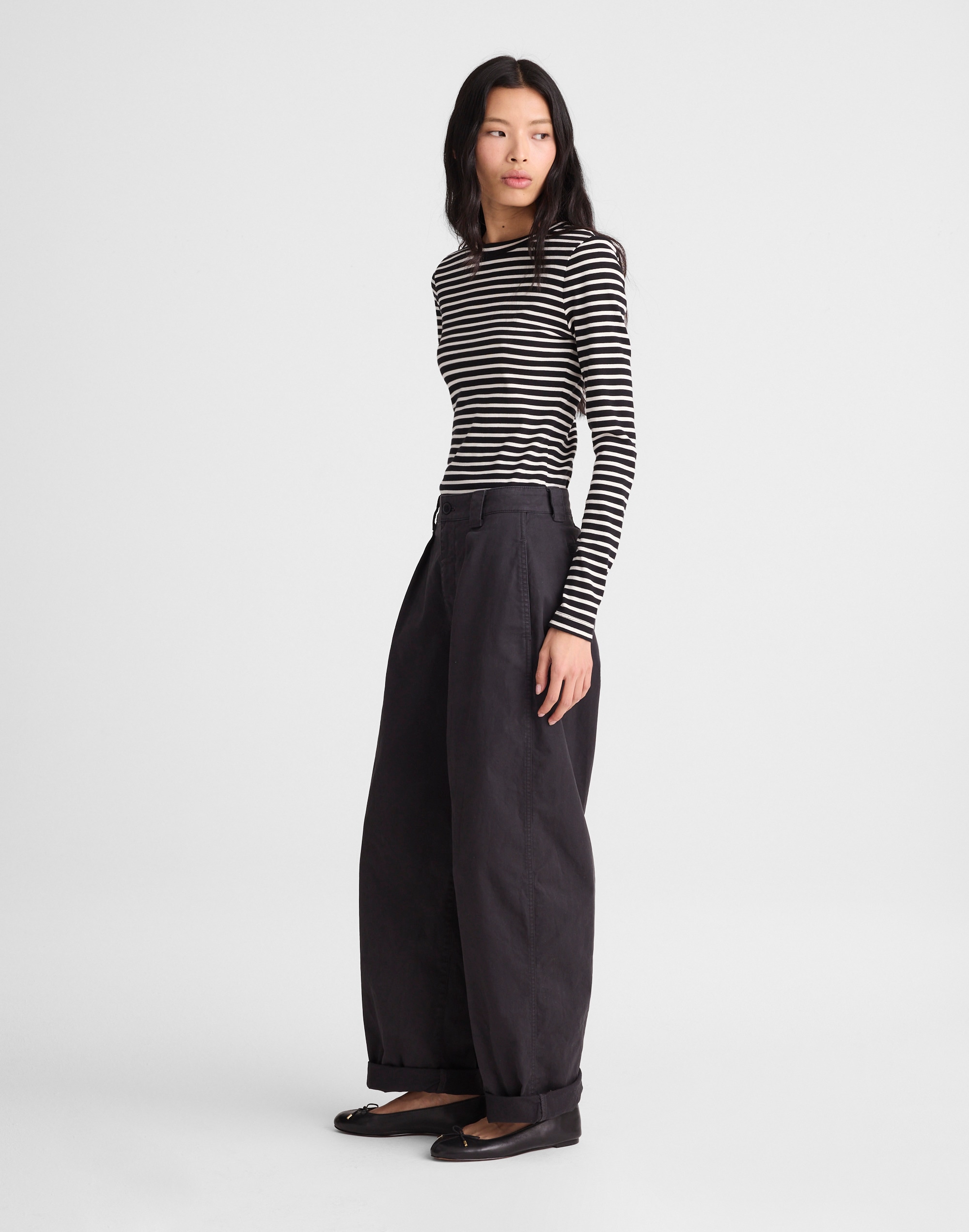 The Barrel-Leg Chino Pant