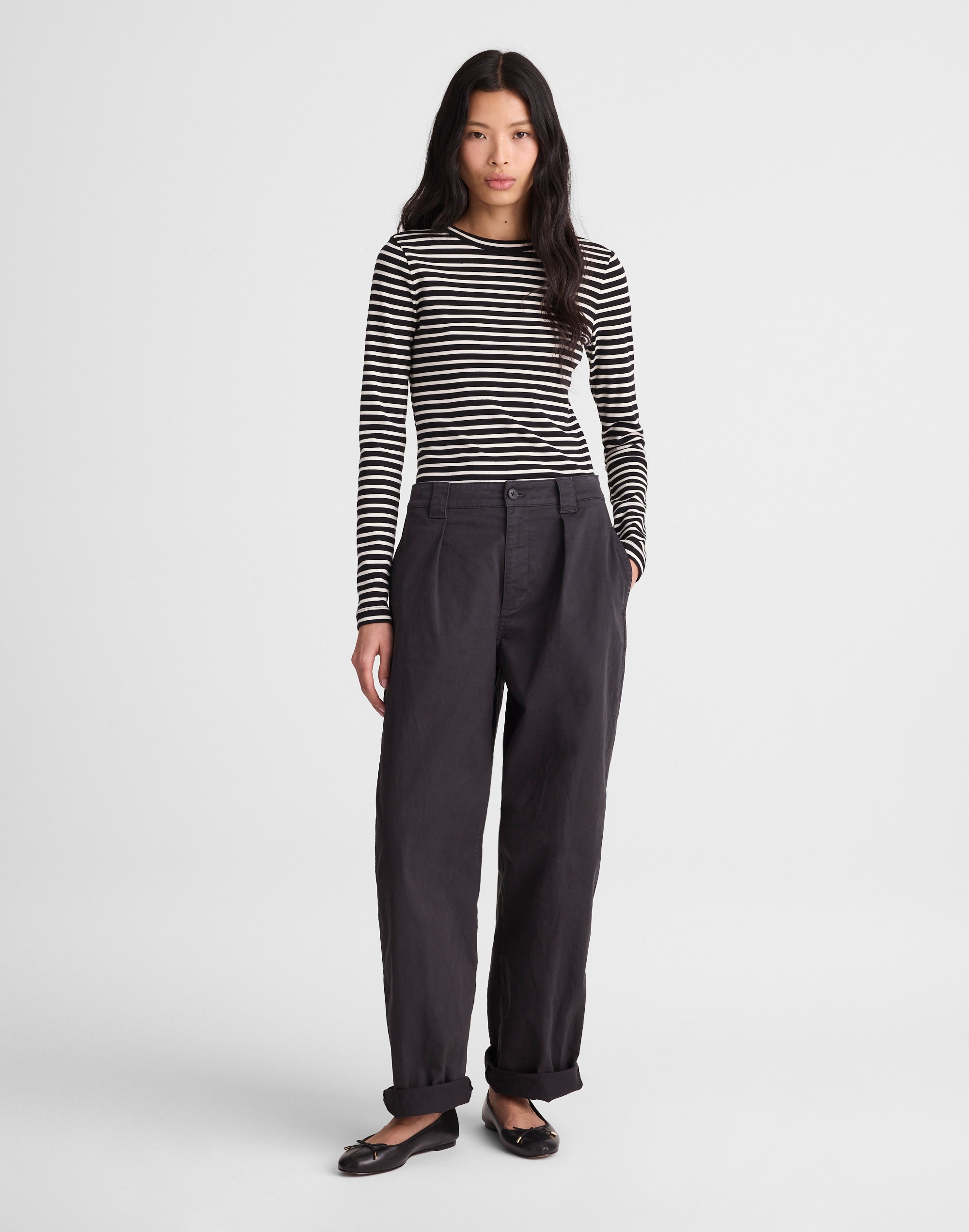 The Barrel-Leg Chino Pant