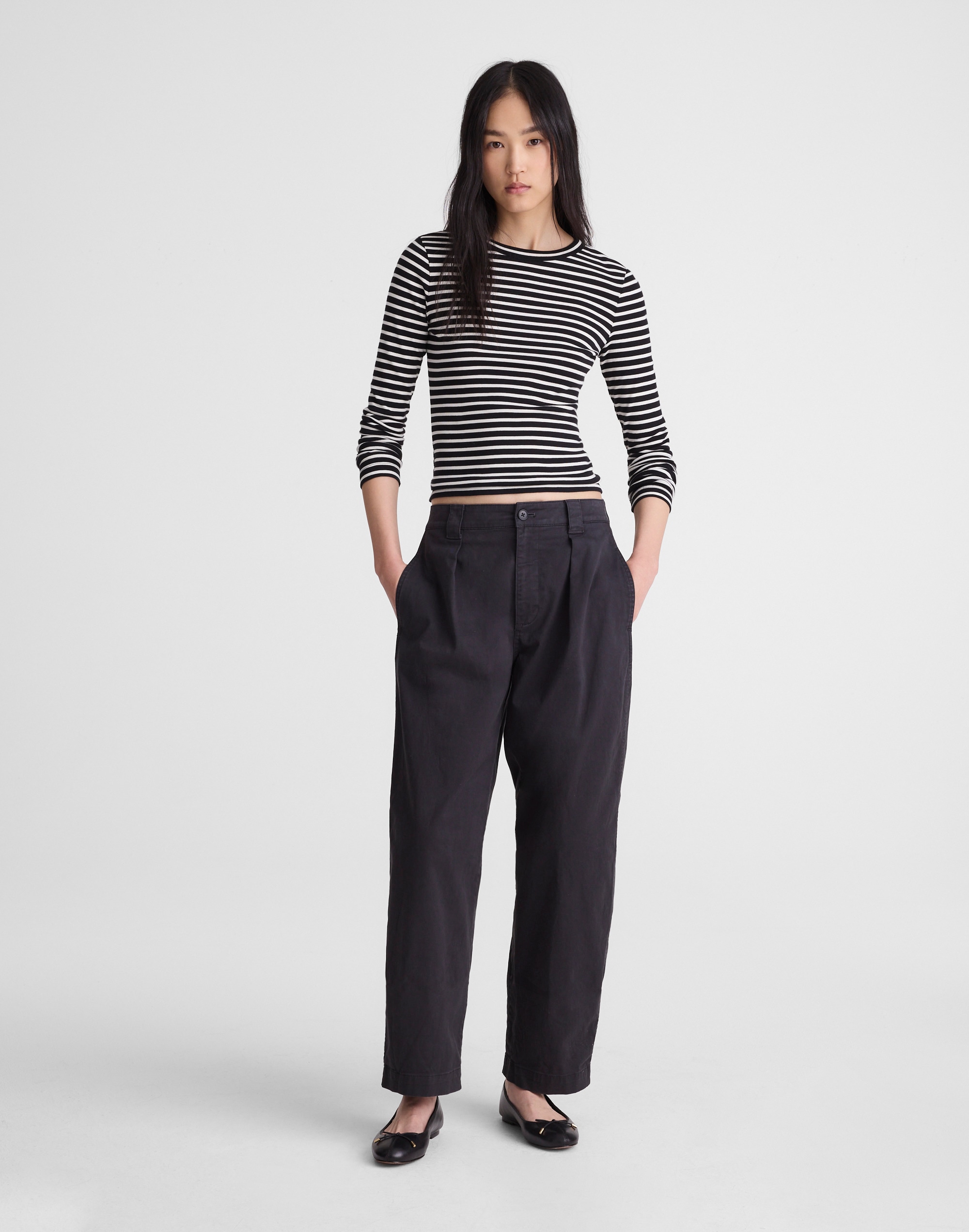 the barrel-leg chino pant