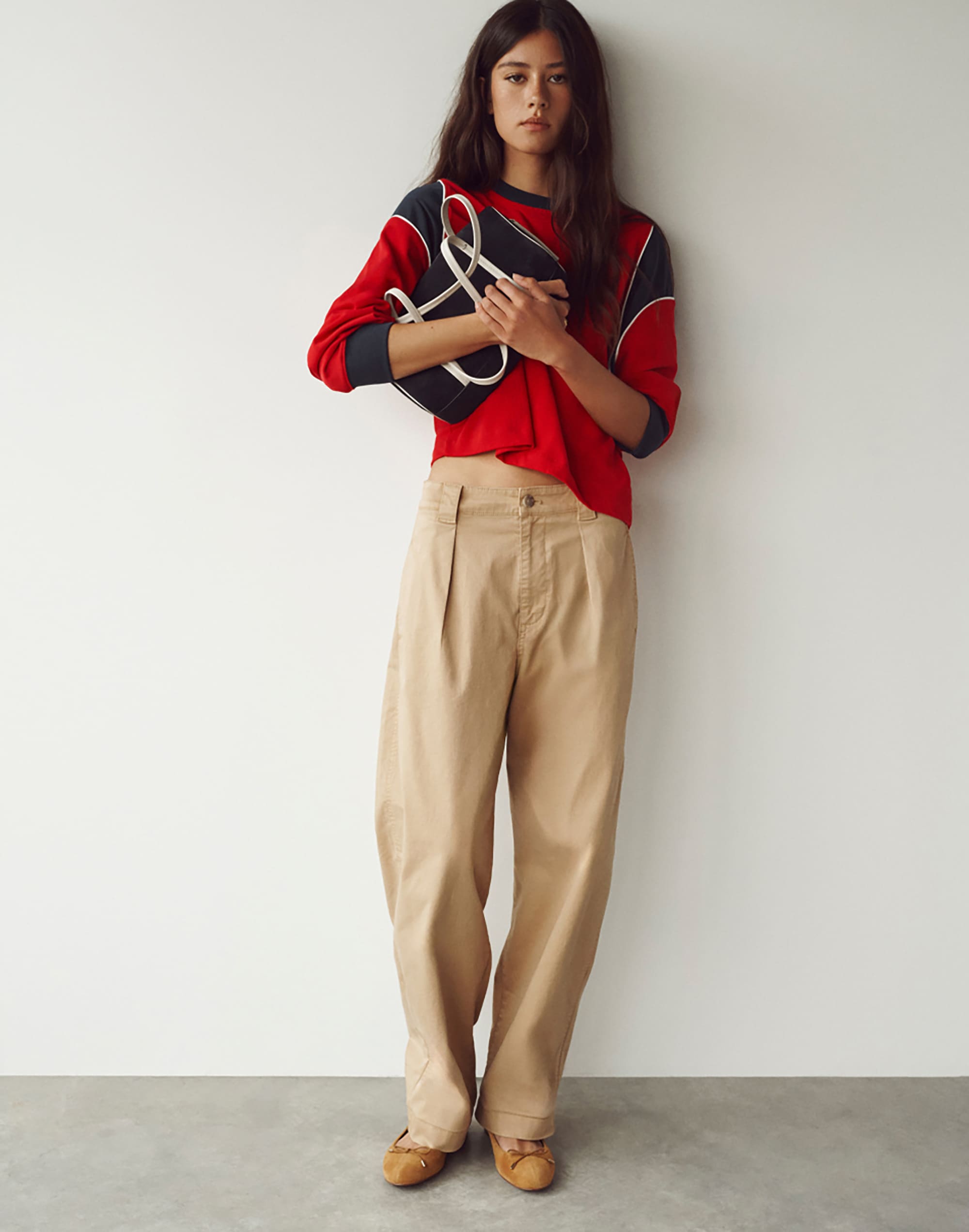 The Barrel-Leg Chino Pant