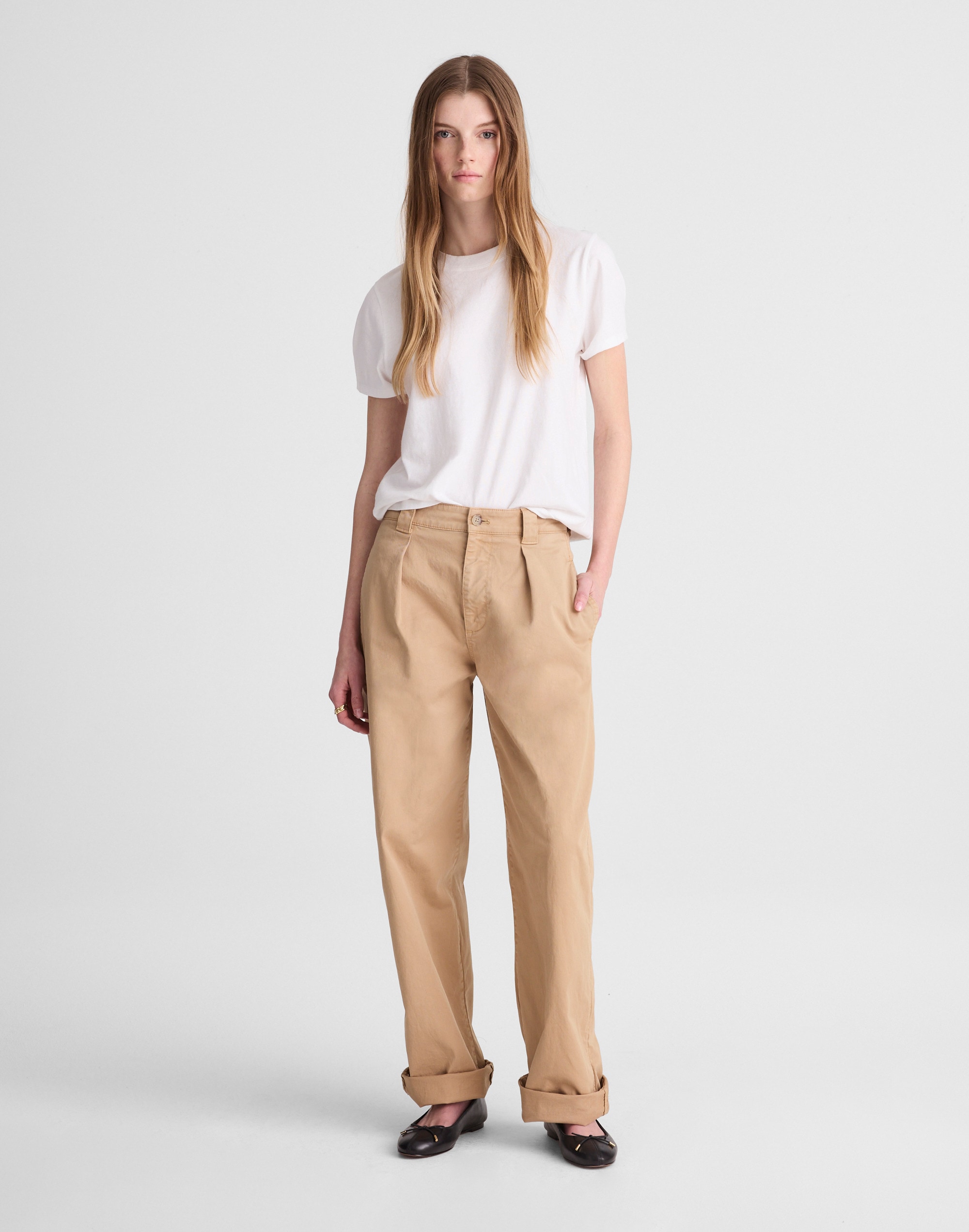 The Tall Barrel-Leg Chino Pant