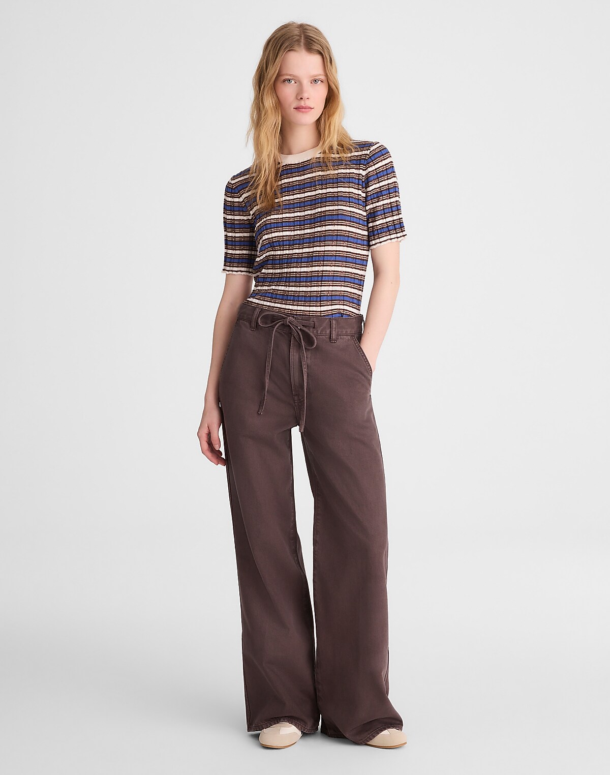 The Ultimate Wide-Leg Pant in Airy Denim