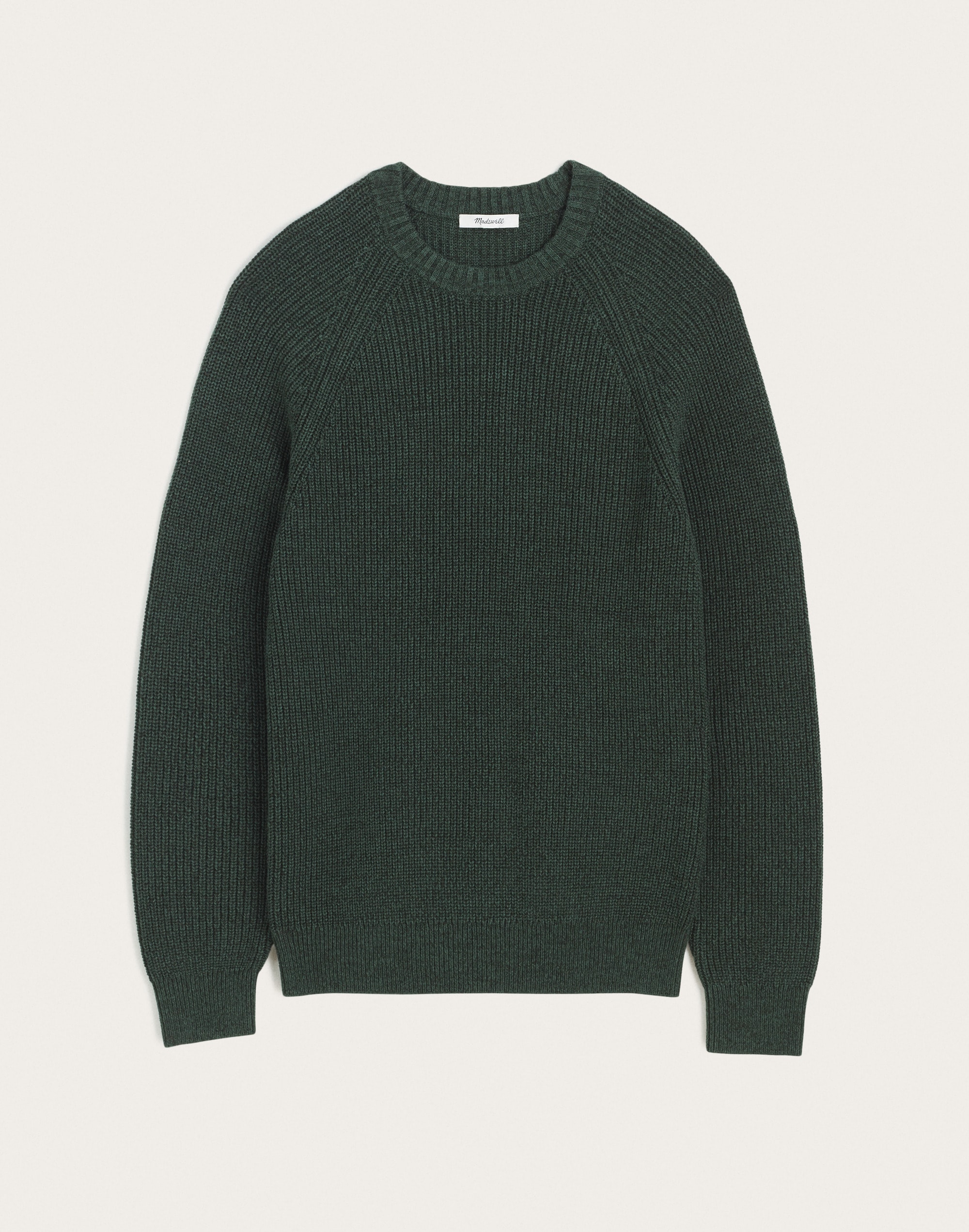 Shaker-Stitch Sweater in 100% Cotton
