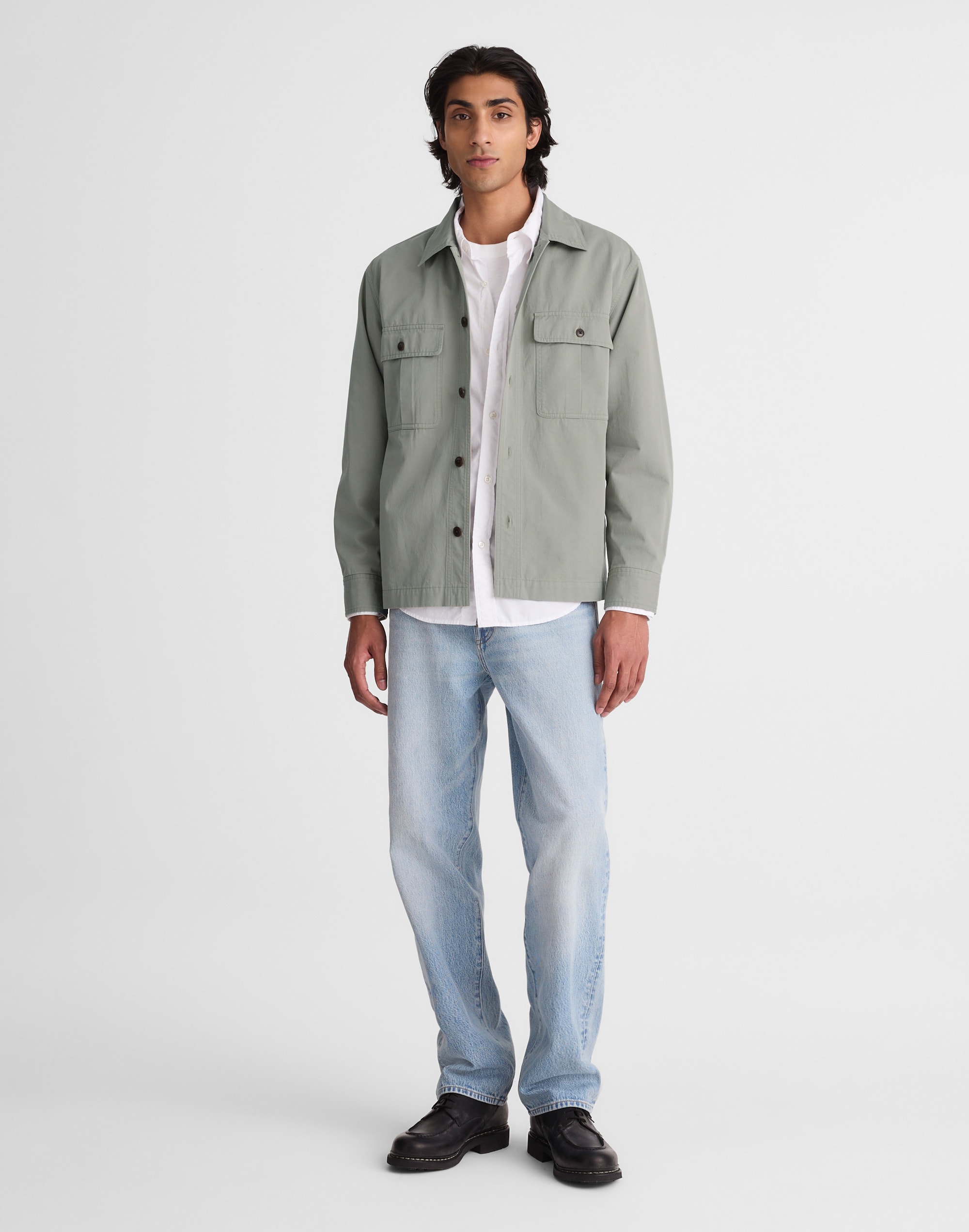 Overshirt in Uniform Twill