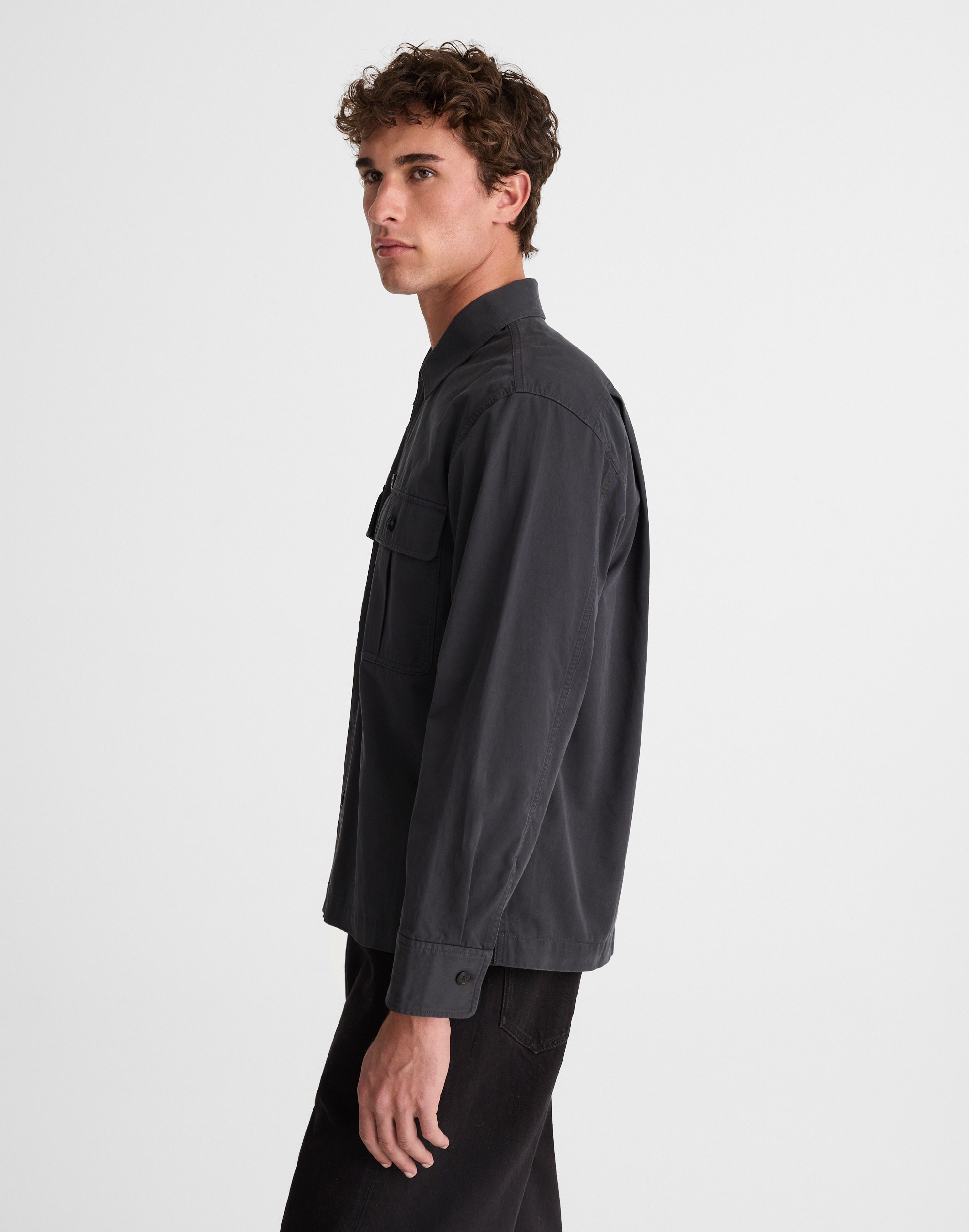 Overshirt in Uniform Twill