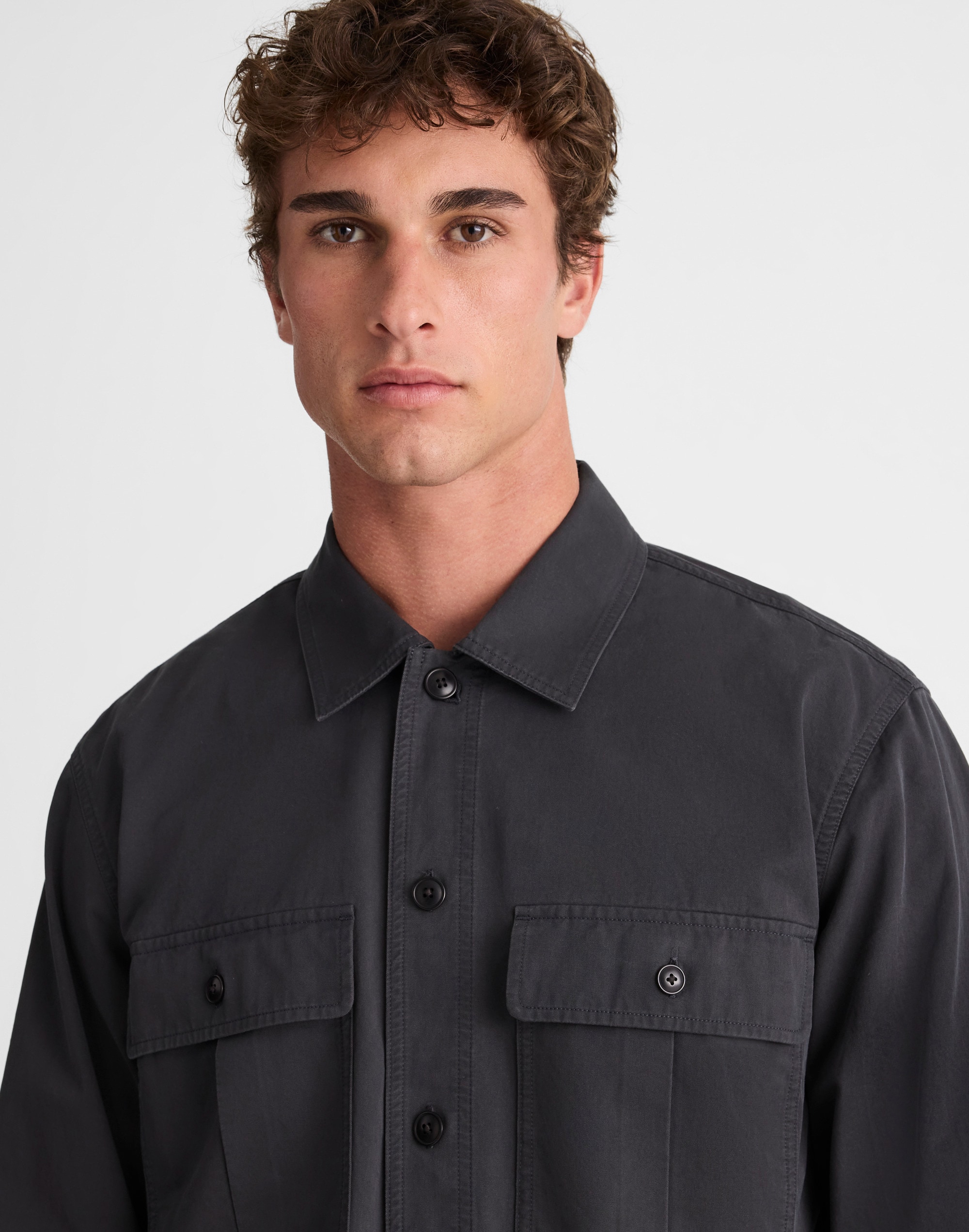 Overshirt in Uniform Twill