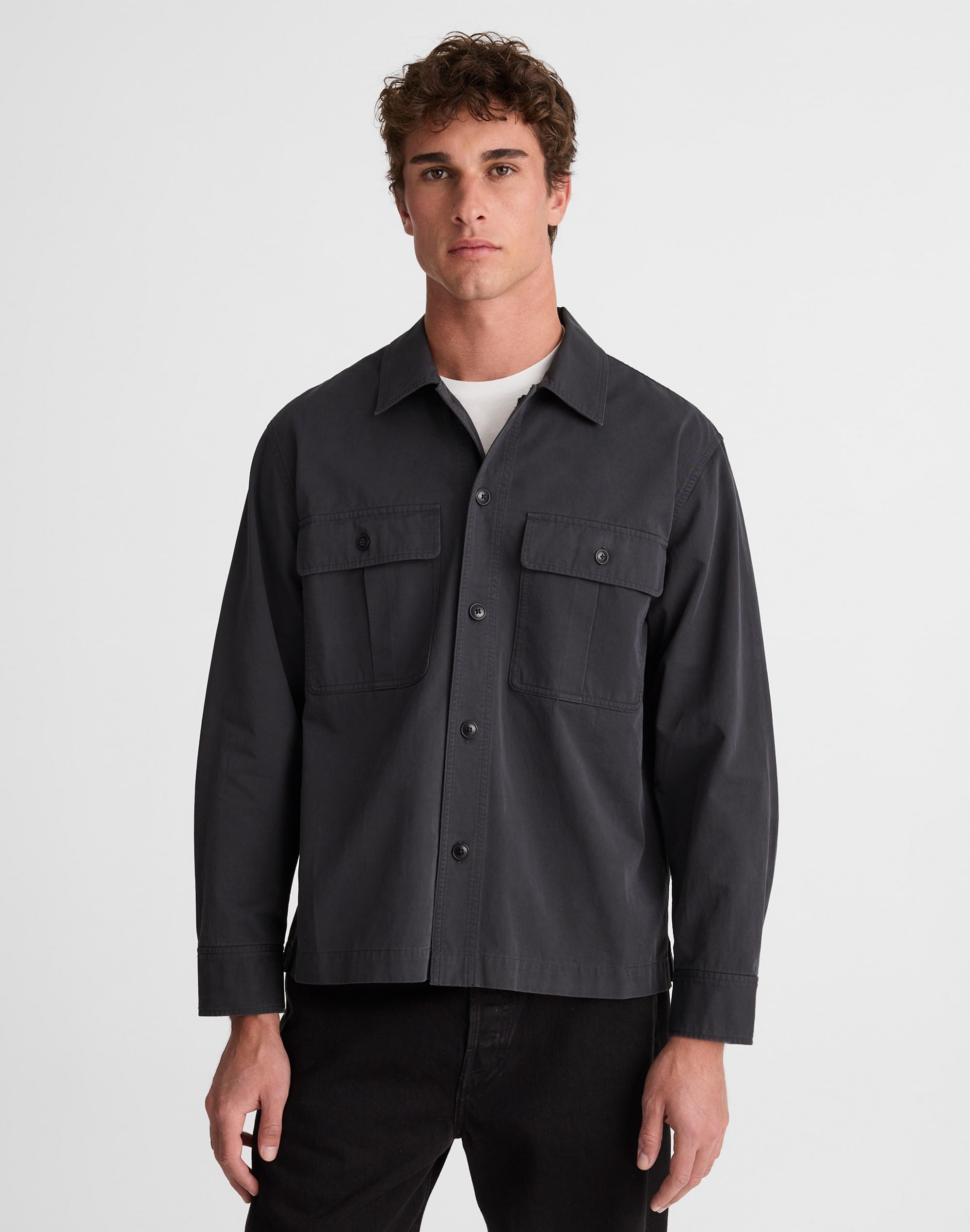 Overshirt in Uniform Twill