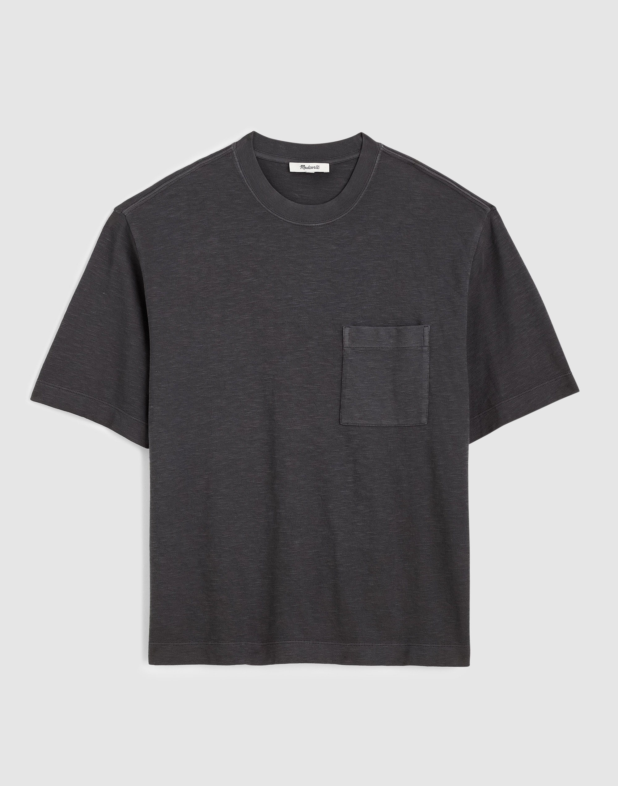 Boxy Pocket Tee in Weekend Slub