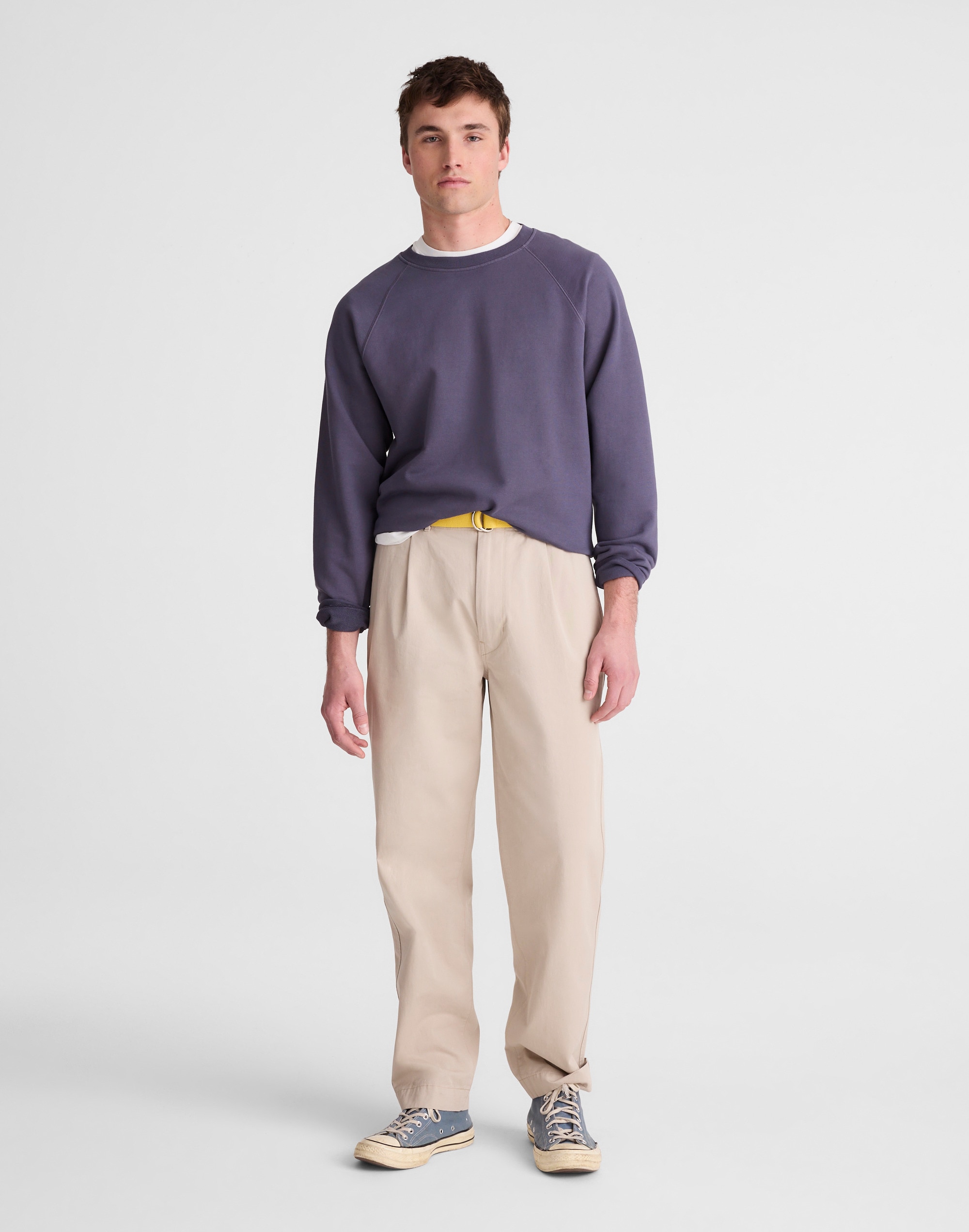 Crewneck Sweatshirt in Loopback Terry