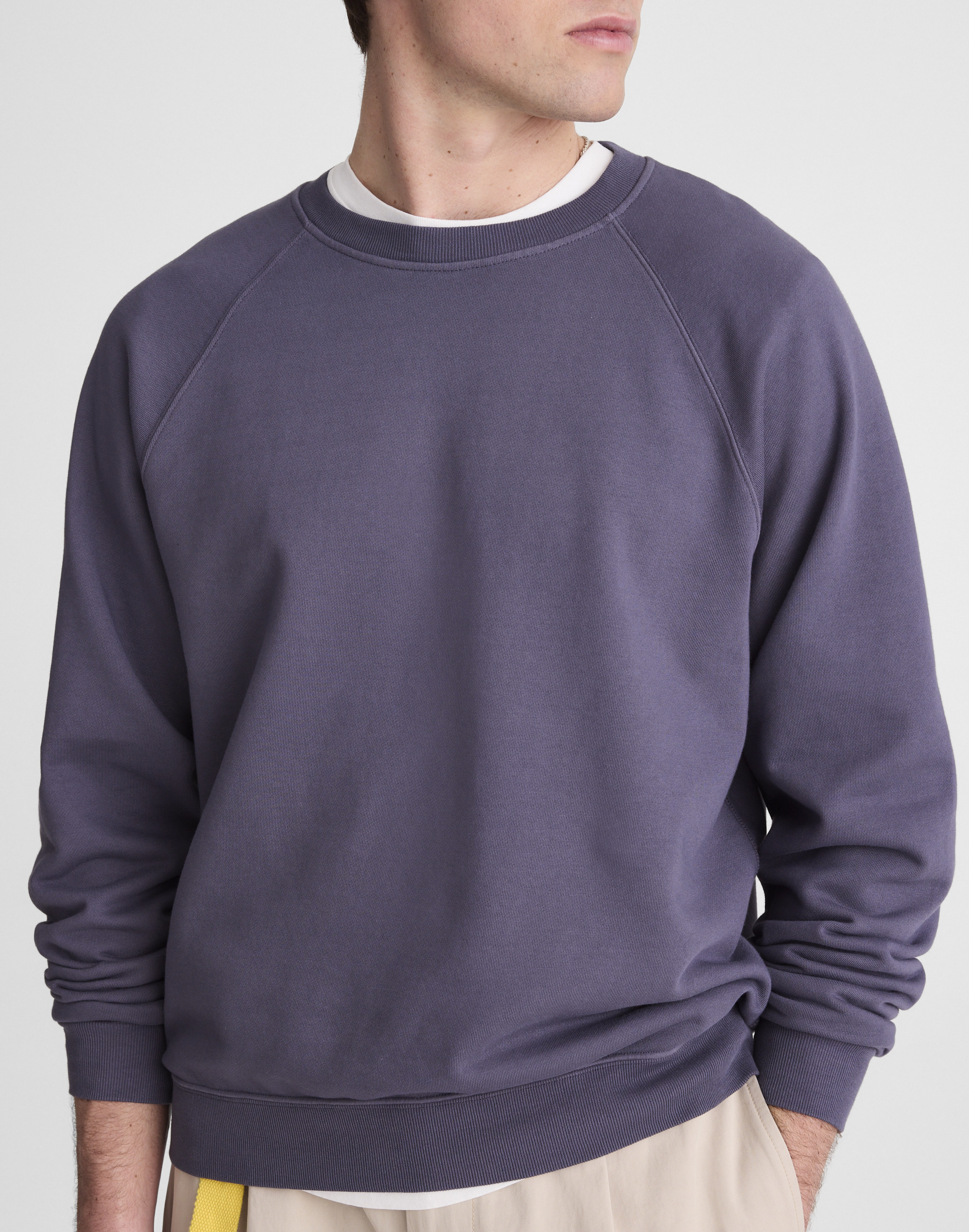 Crewneck Sweatshirt in Loopback Terry