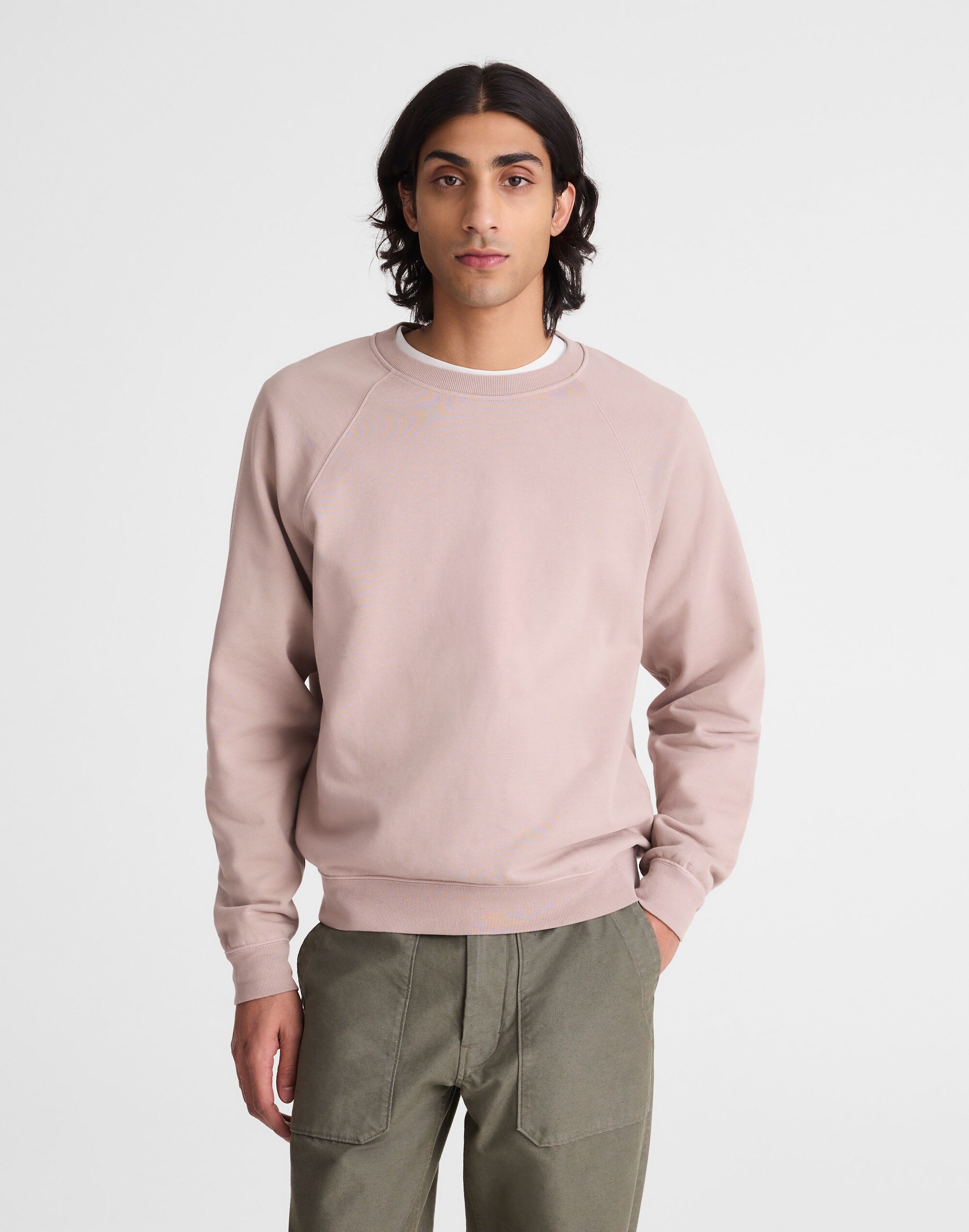 Crewneck Sweatshirt in Loopback Terry