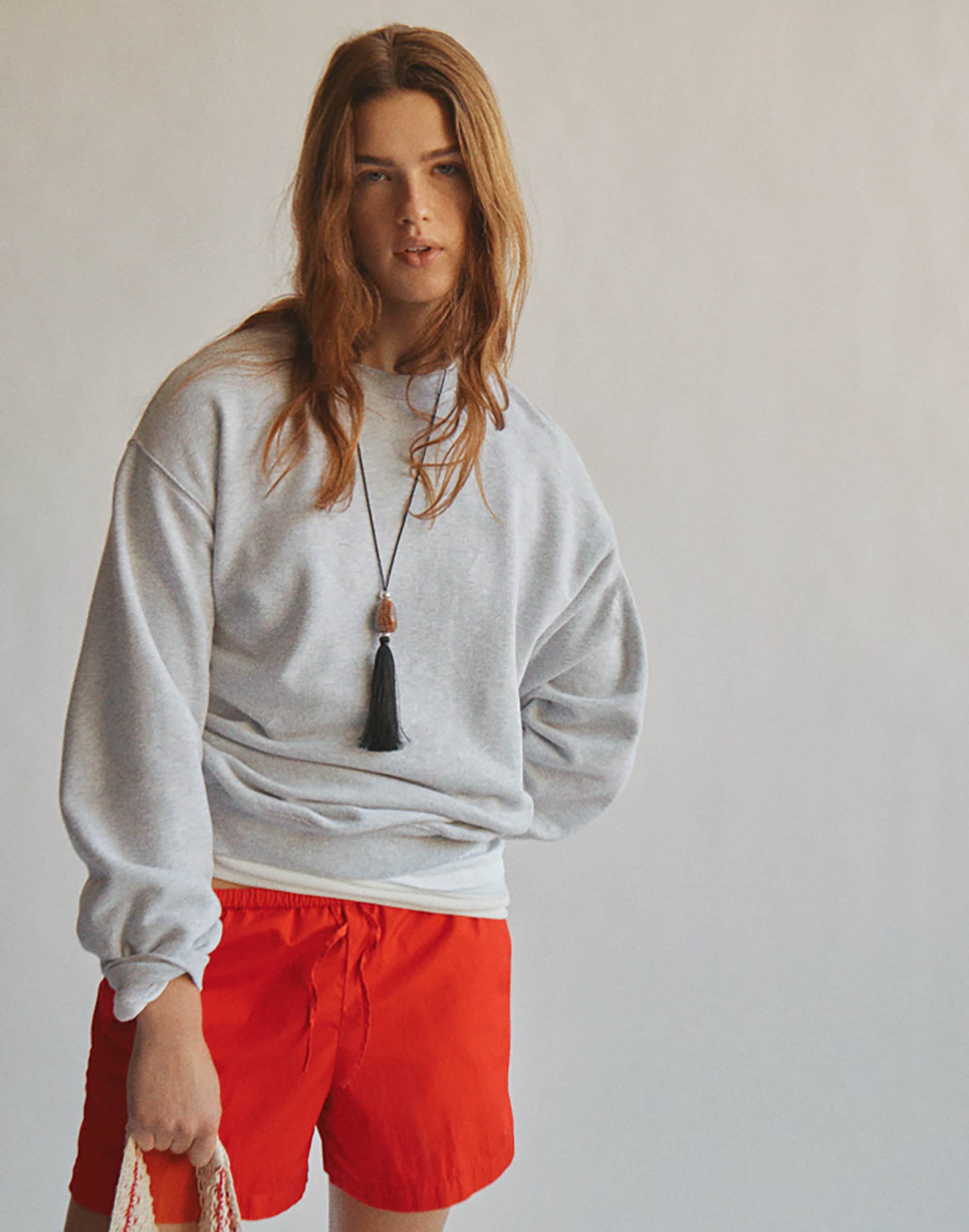 Crewneck Sweatshirt in Loopback Terry