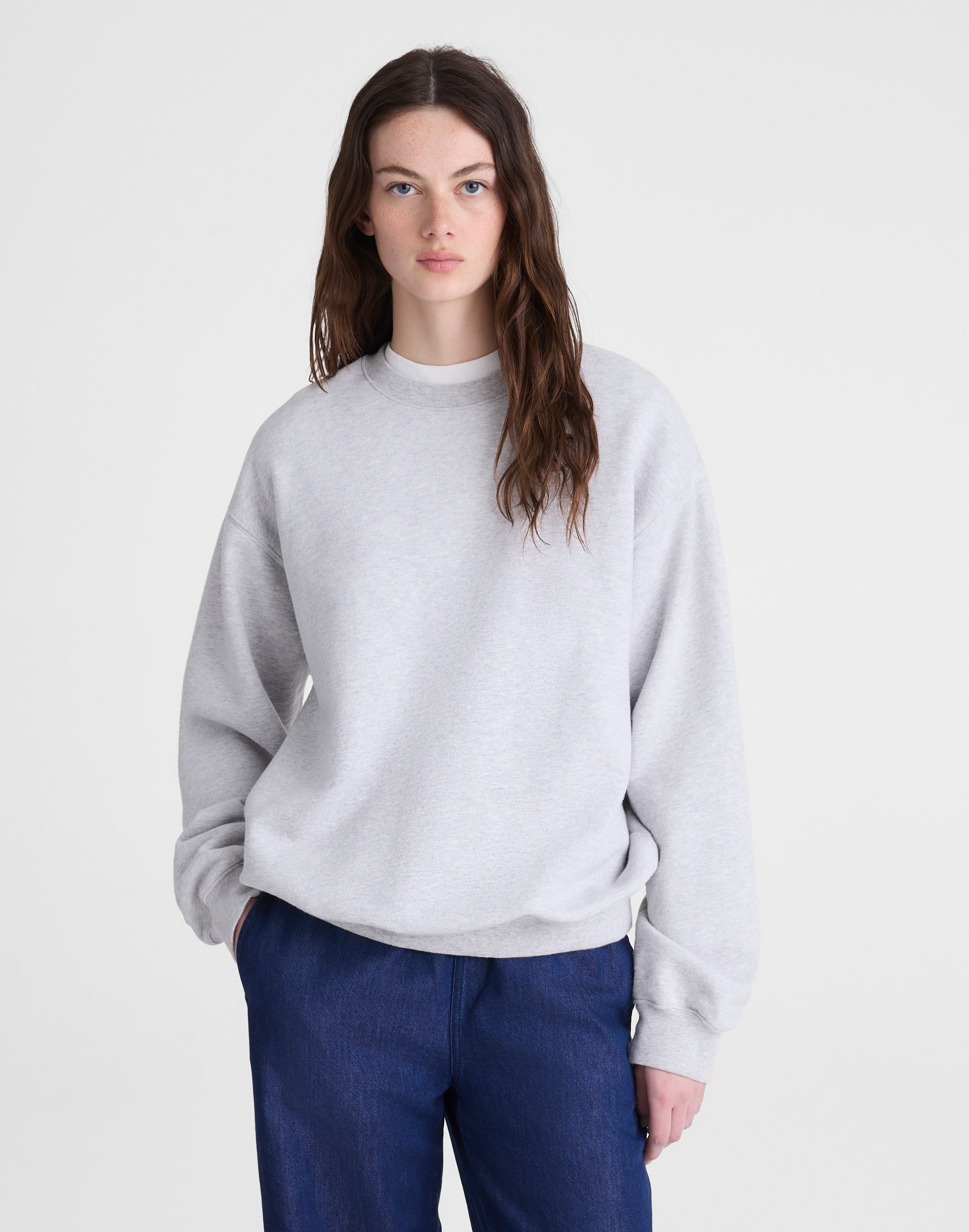 Crewneck Sweatshirt in Loopback Terry