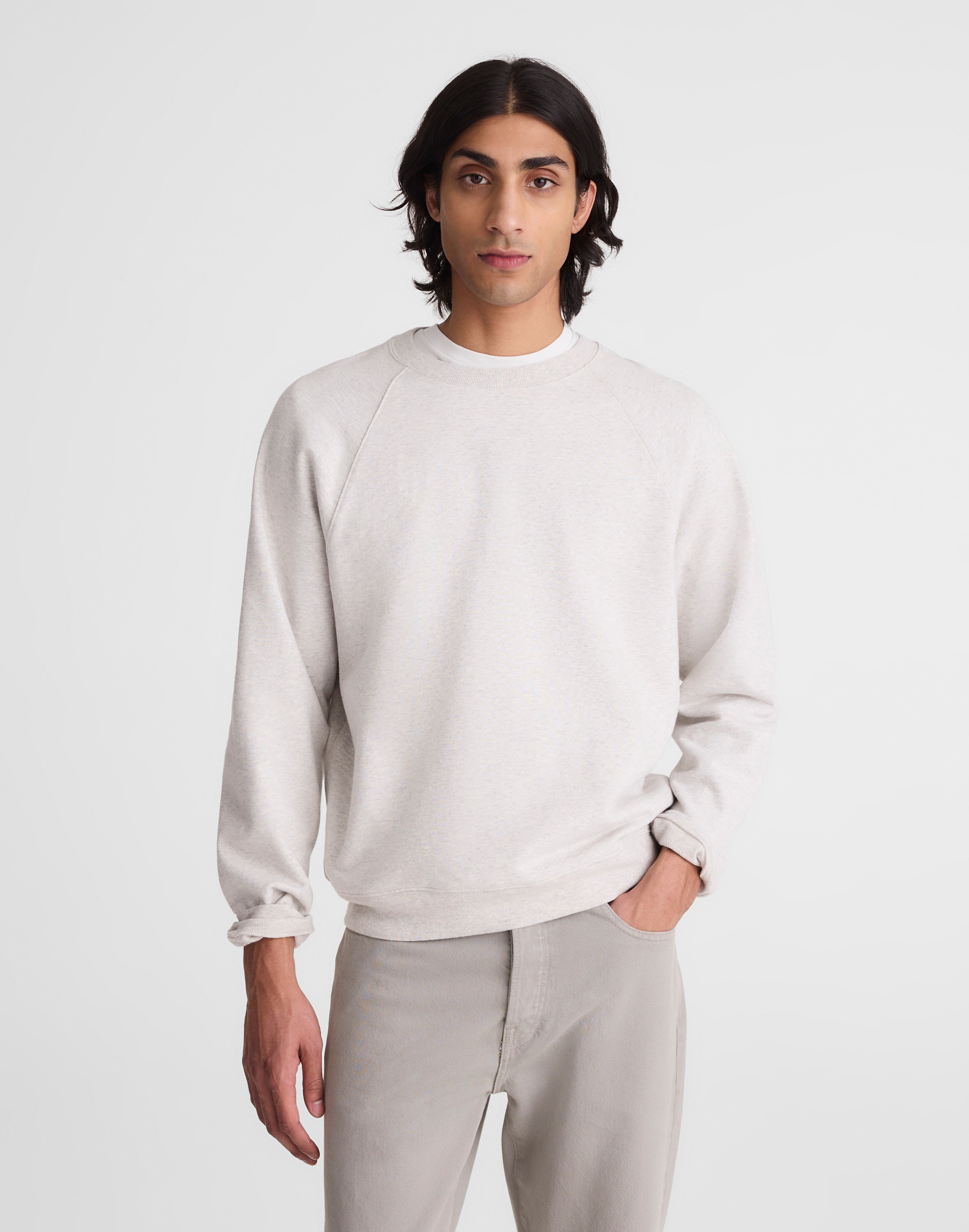 Crewneck Sweatshirt in Loopback Terry