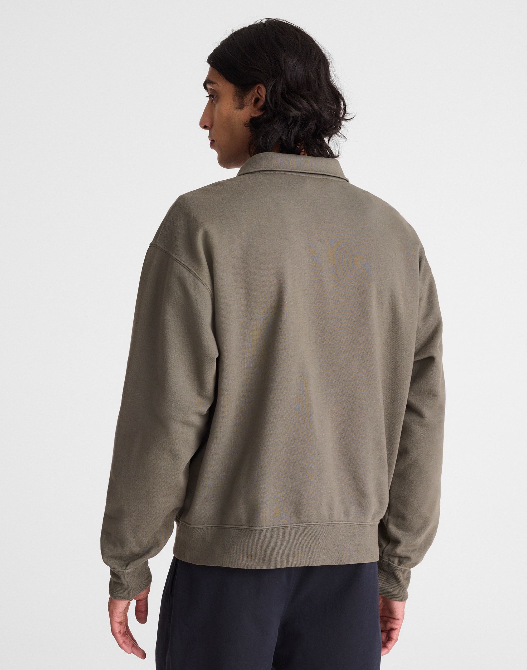 Quarter-Zip Sweatshirt in Loopback Terry