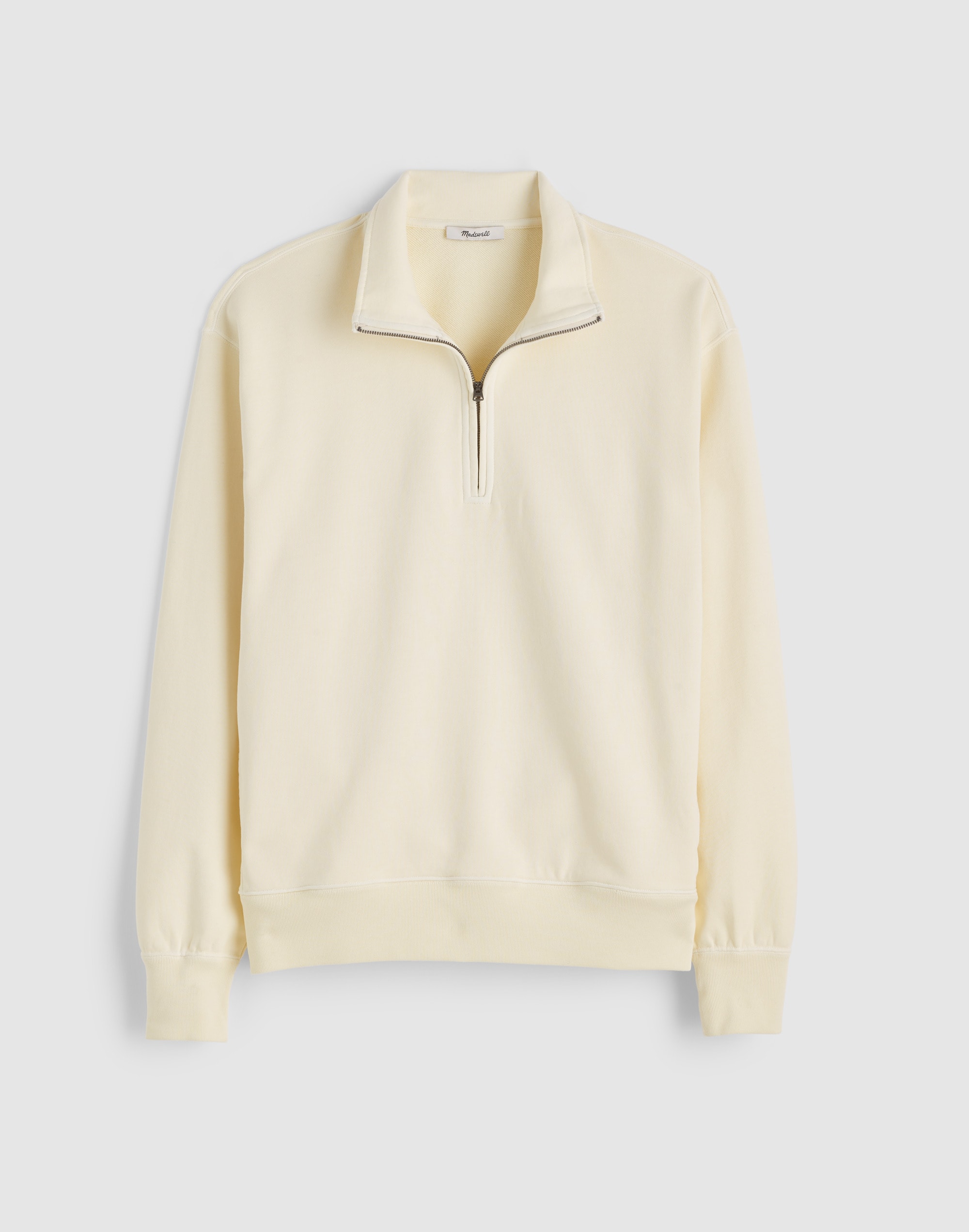 Quarter-Zip Sweatshirt in Loopback Terry