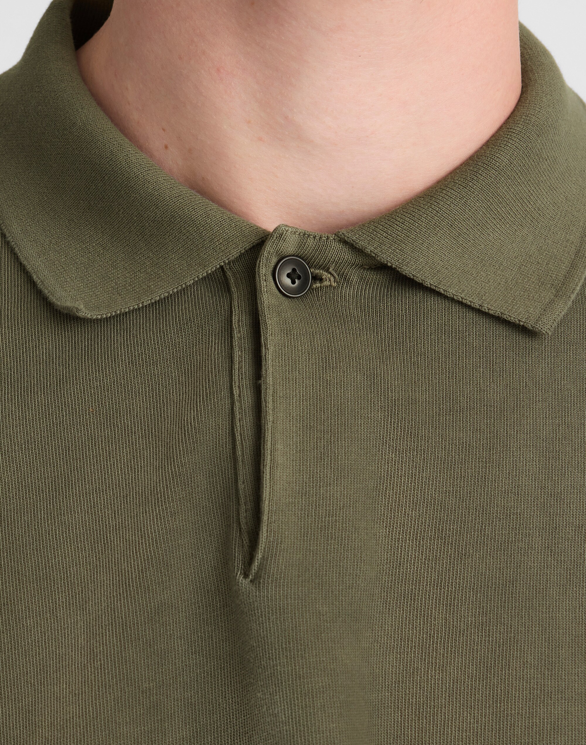 Compact-Knit Sweater Polo