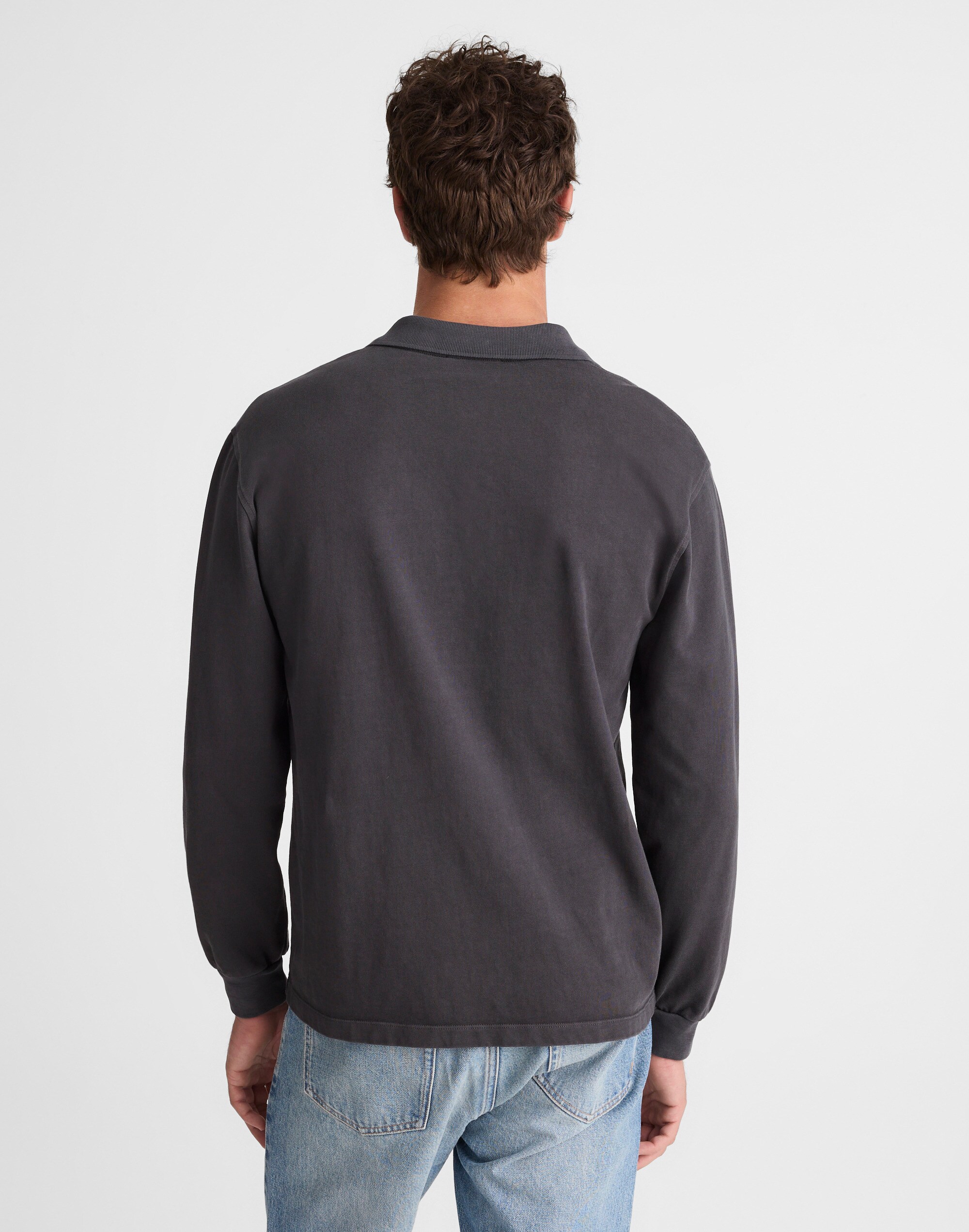 Compact-Knit Sweater Polo
