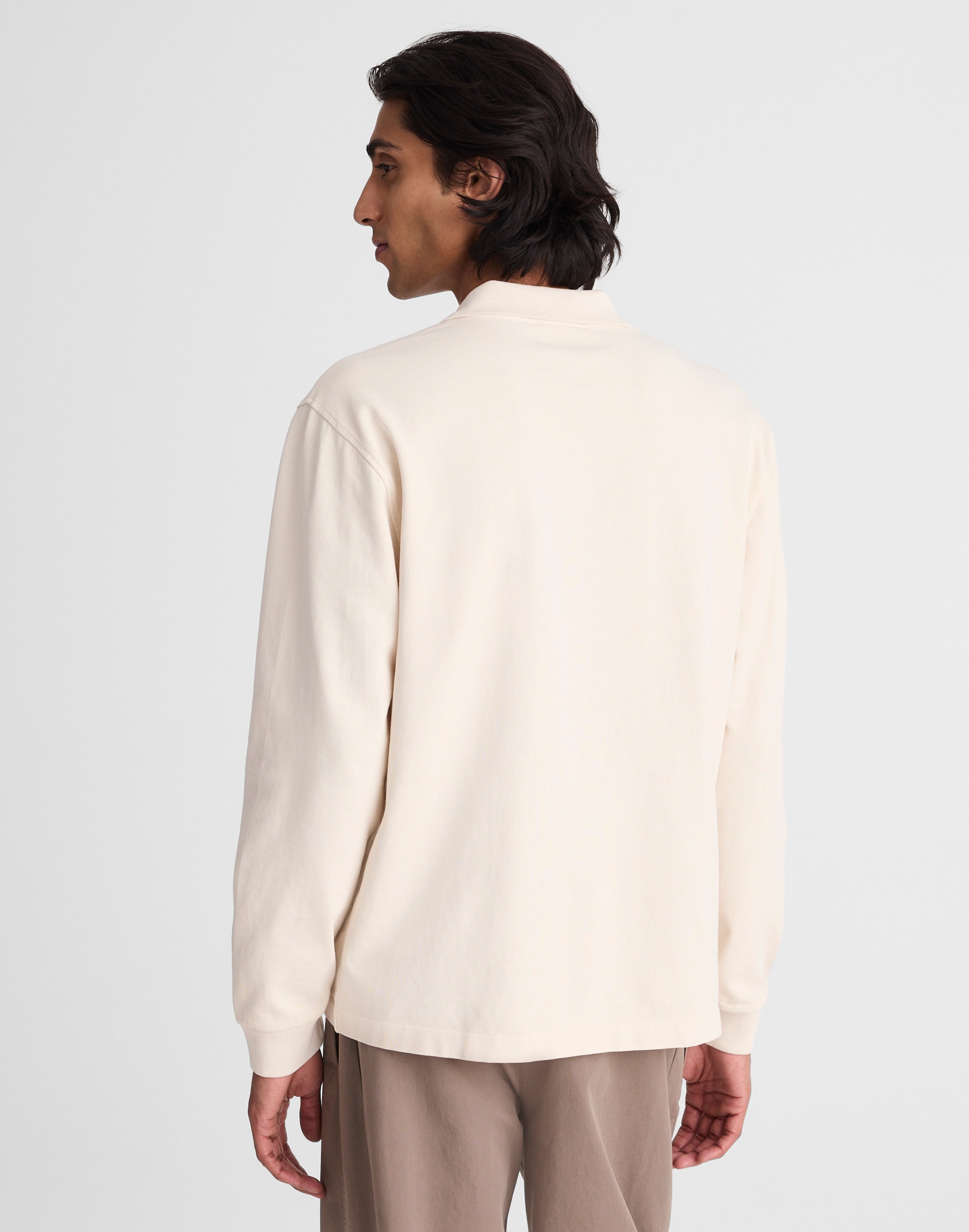 Compact-Knit Sweater Polo