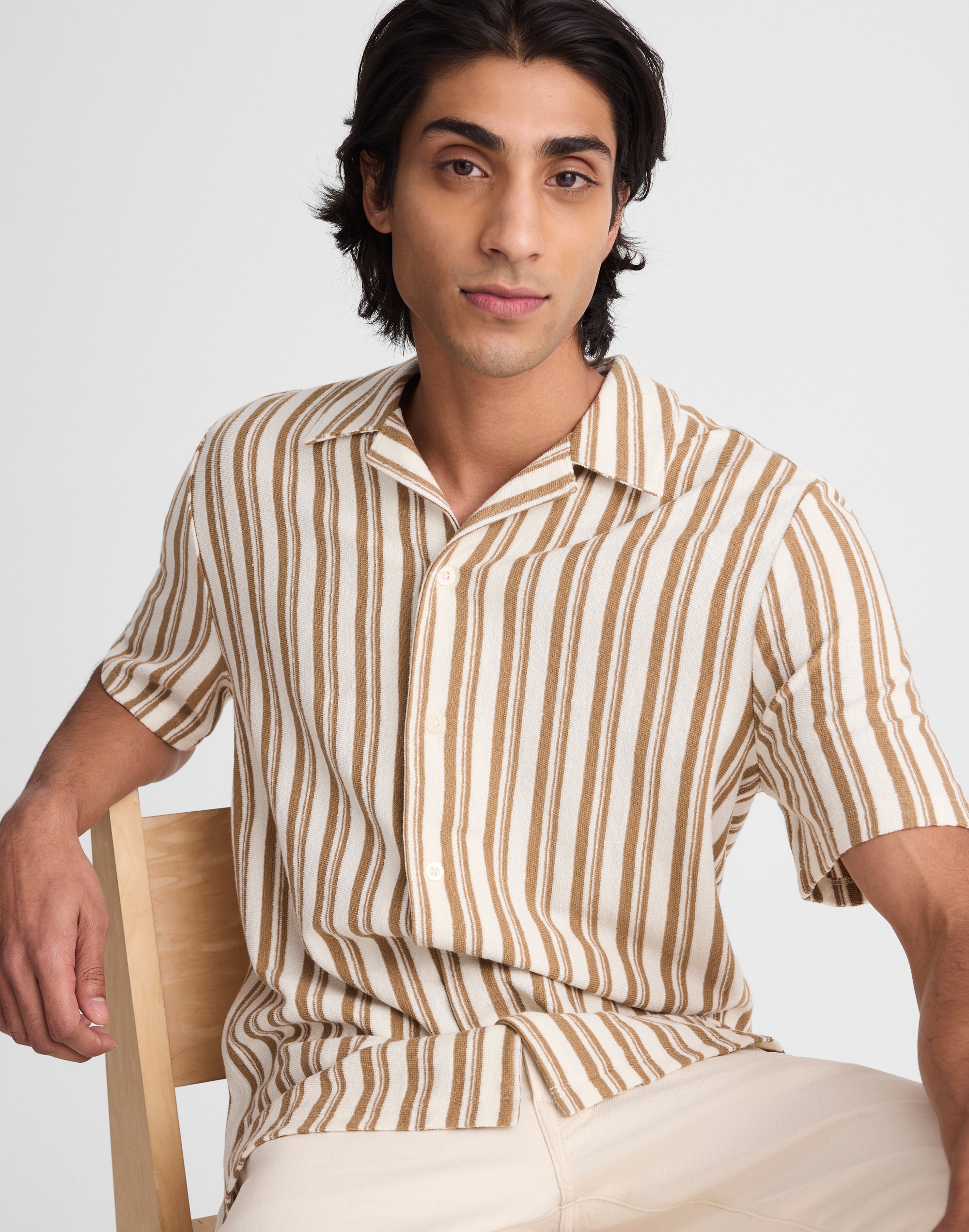 The Camp Shirt in Seaport Terry