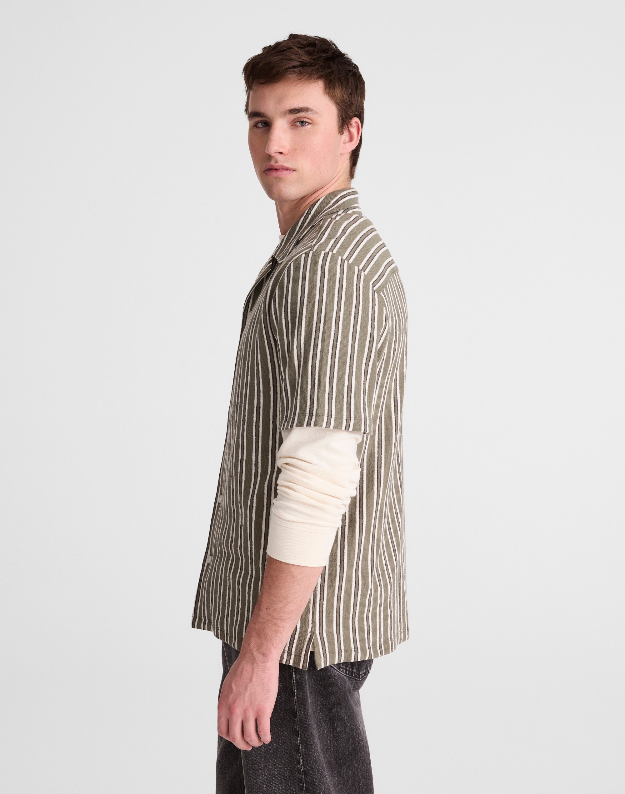 The Camp Shirt in Seaport Terry