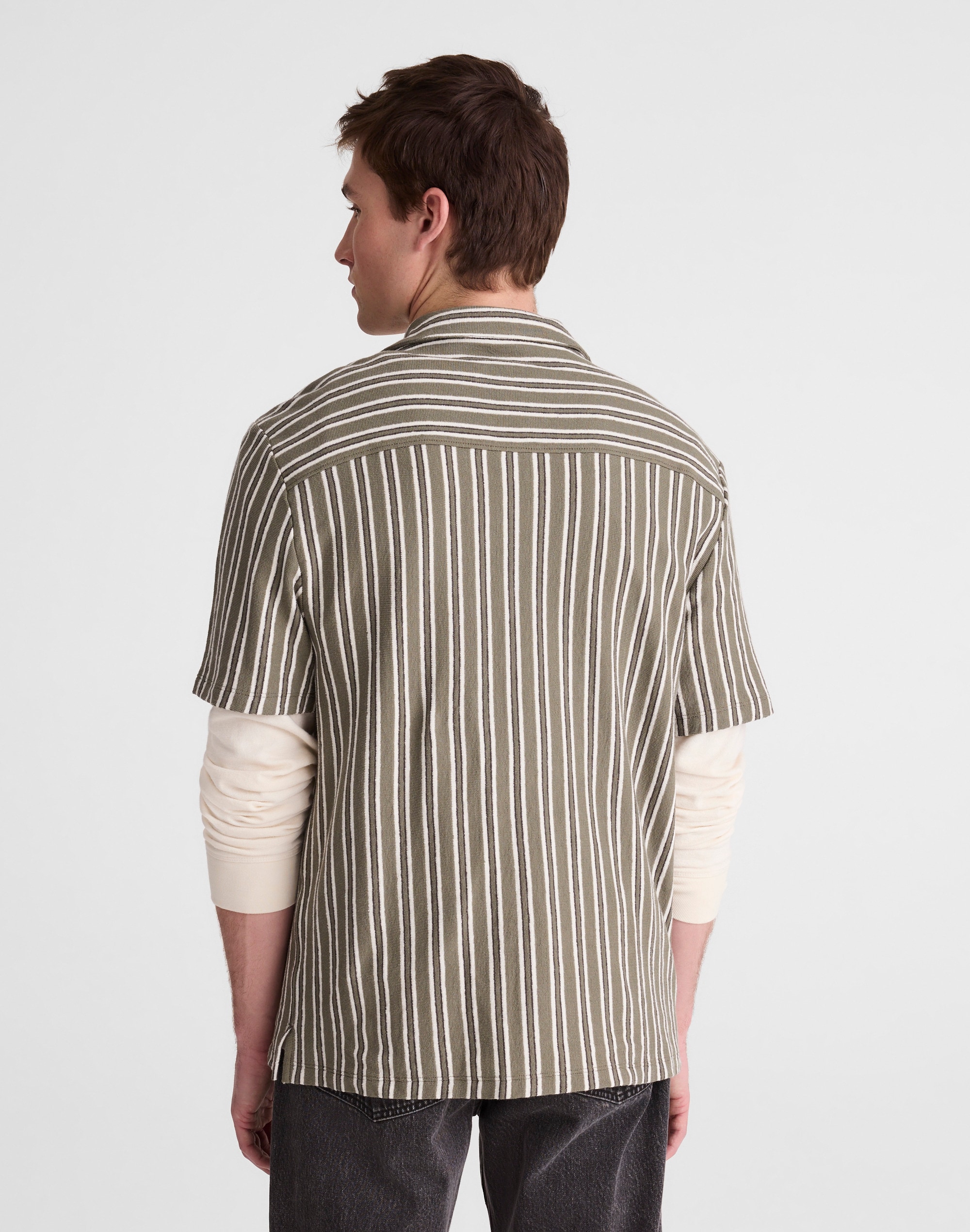 The Camp Shirt in Seaport Terry