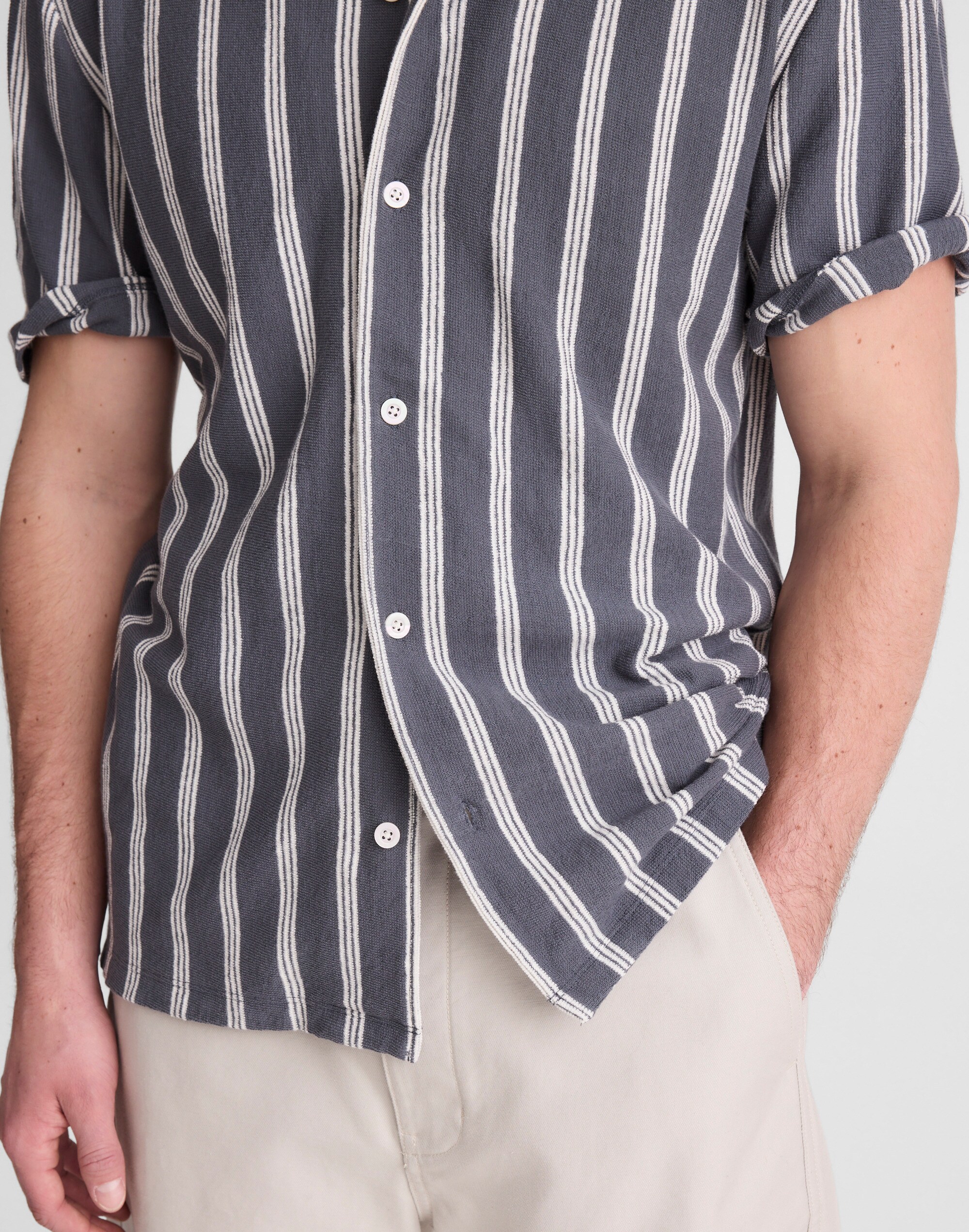 The Camp Shirt in Seaport Terry