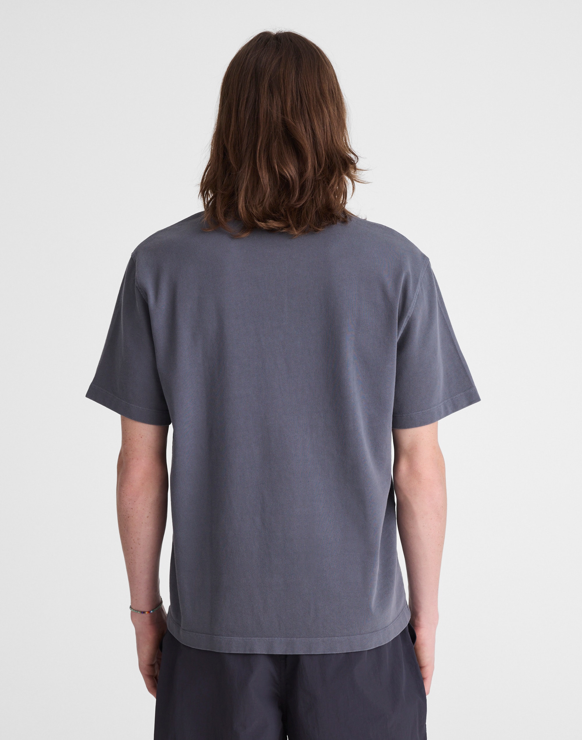 Short-Sleeve Compact-Knit Polo